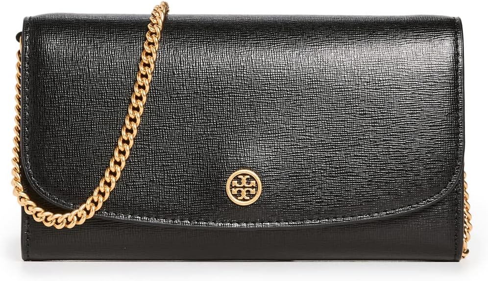 Tory Burch Womens Robinson Chain Wallet