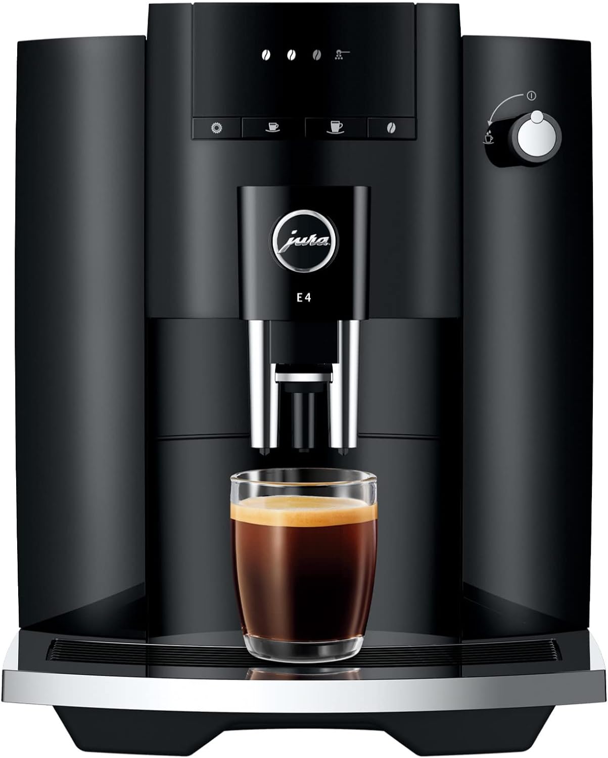 Jura E4 Automatic Coffee Machine (Piano Black) · v2