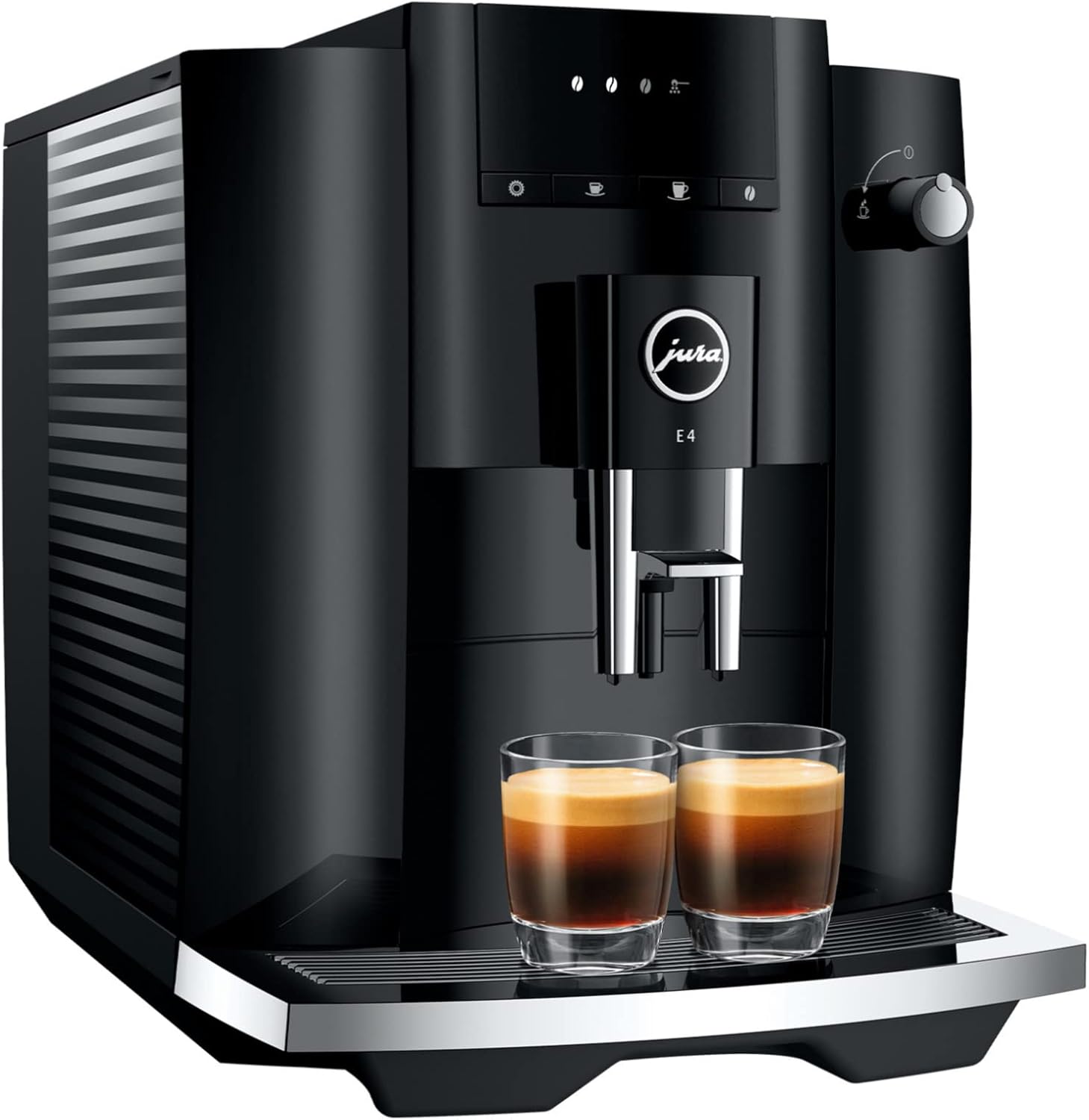 Jura E4 Automatic Coffee Machine (Piano Black) · v2