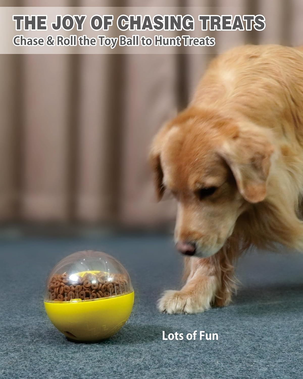 Snoepgoed voor honden - Interactief hondenspeelgoed om verveling en stimulatie te stimuleren, voedselverrijkend speelgoed voor honden, mentale stimulatie (druk)