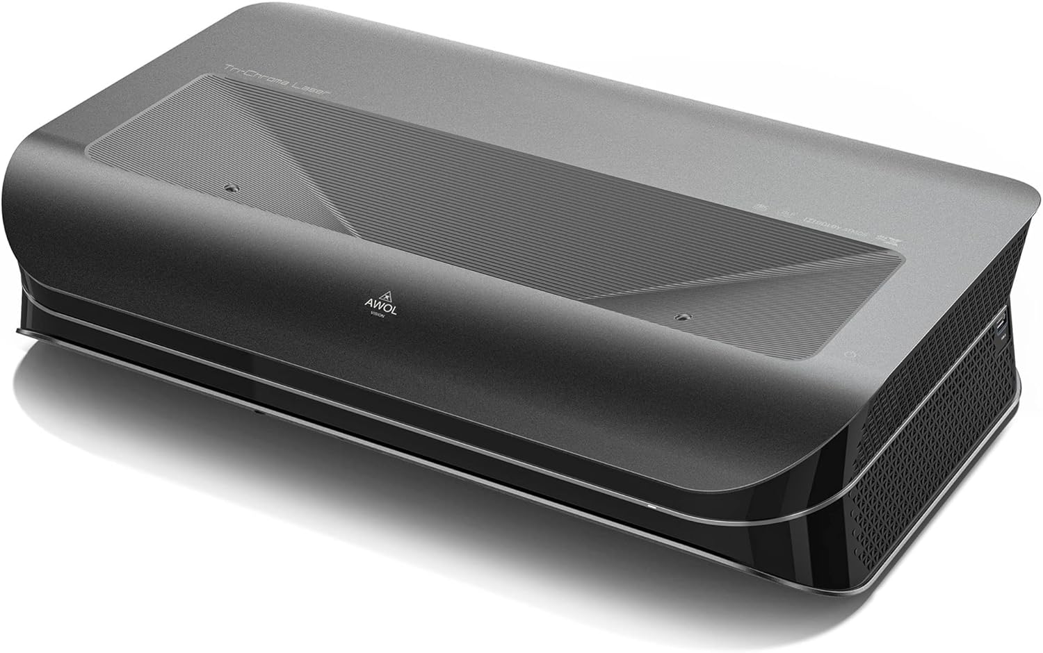 AWOL VISION LTV-2500 4K UHD Ultra Short Throw Triple Laser Projector with Dolby Vision  Atmos, Active 3D, 150, 2600 Peak Lumens, HDR10 , UST Laser TV Projector (Fire TV Stick 4K Max included) · v7