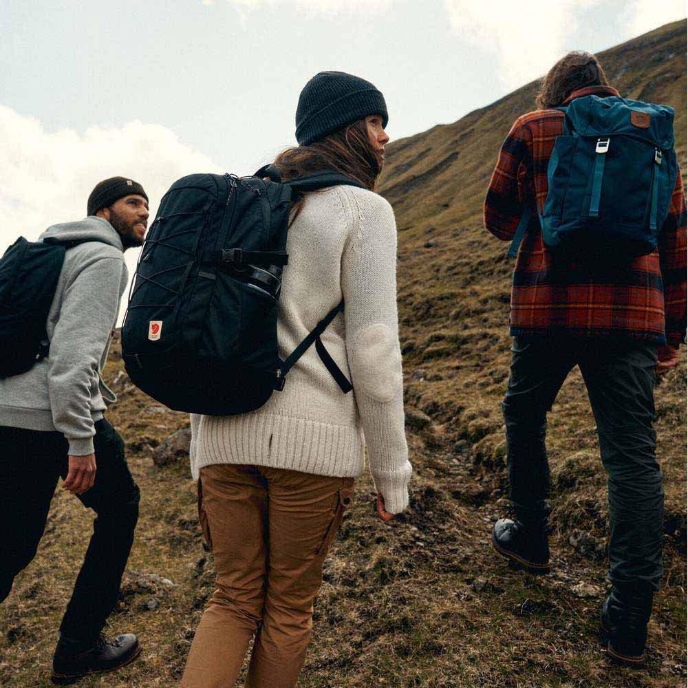 Fjallraven Skule 28 Damenrucksack, Schwarz, Einheitsgröße