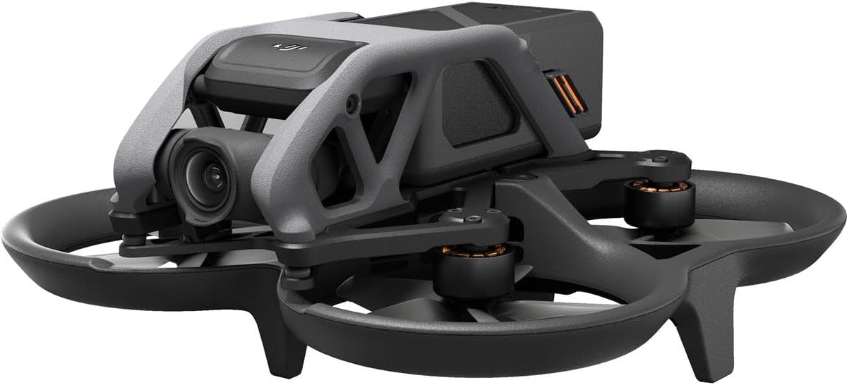 DJI Avata Pro-View Combo (DJI Goggles 2) - Quadricottero UAV drone con visuale in prima persona con video stabilizzato 4K, FOV super ampio a 155°, protezione dell'elica integrata, trasmissione HD a bassa latenza