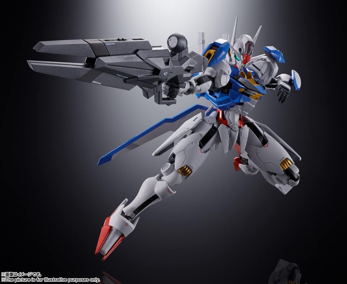 TAMASHII NATIONS - Mobile Suit Gundam: The Witch from Mercury - Gundam Aerial, Bandai Spirits Chogokin Die-Cast Metal Collectible · v6