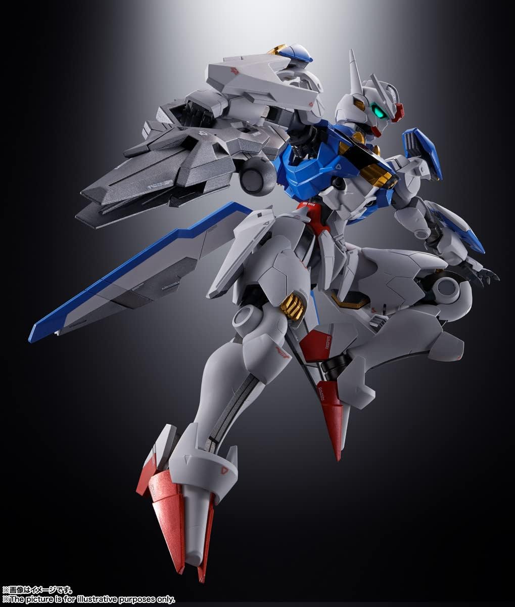 TAMASHII NATIONS - Mobile Suit Gundam: The Witch from Mercury - Gundam Aerial, Bandai Spirits Chogokin Die-Cast Metal Collectible · v6