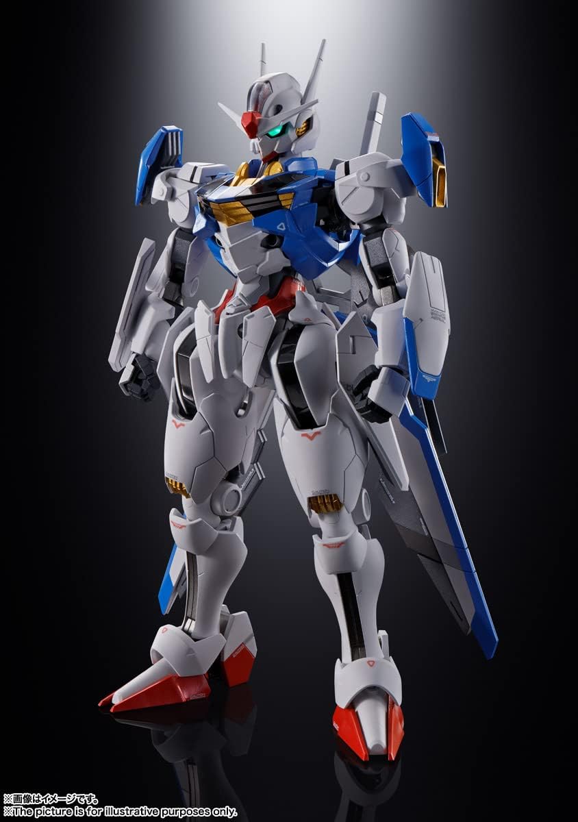 TAMASHII NATIONS - Mobile Suit Gundam: The Witch from Mercury - Gundam Aerial, Bandai Spirits Chogokin Die-Cast Metal Collectible · v6