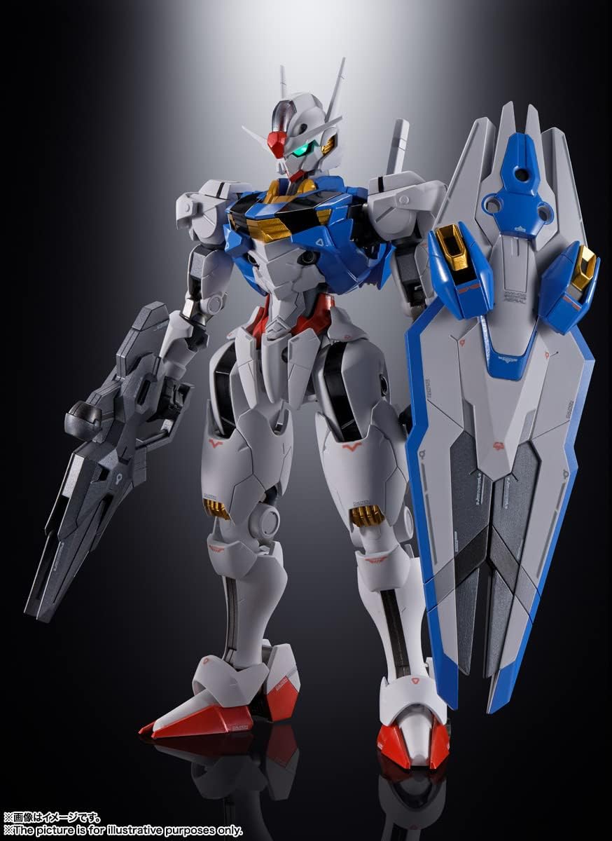TAMASHII NATIONS - Mobile Suit Gundam: The Witch from Mercury - Gundam Aerial, Bandai Spirits Chogokin Die-Cast Metal Collectible · v6