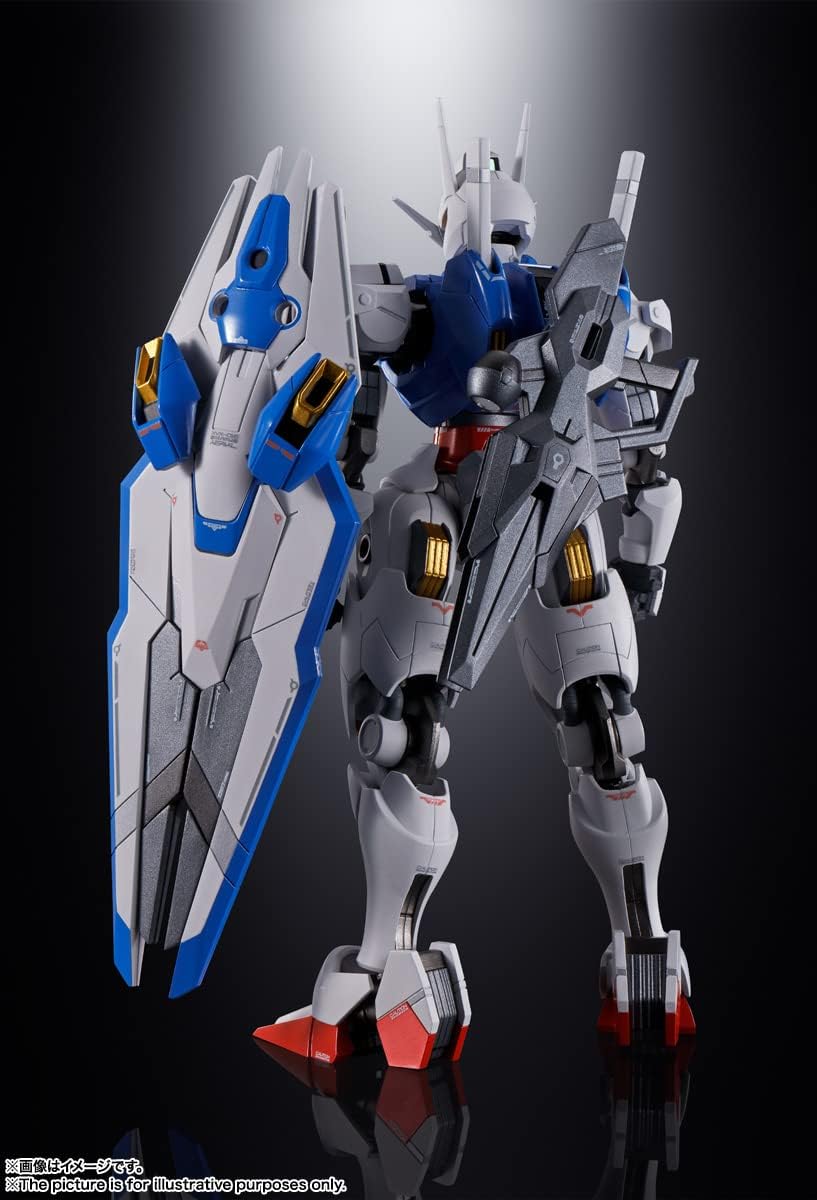 TAMASHII NATIONS - Mobile Suit Gundam: The Witch from Mercury - Gundam Aerial, Bandai Spirits Chogokin Die-Cast Metal Collectible · v6