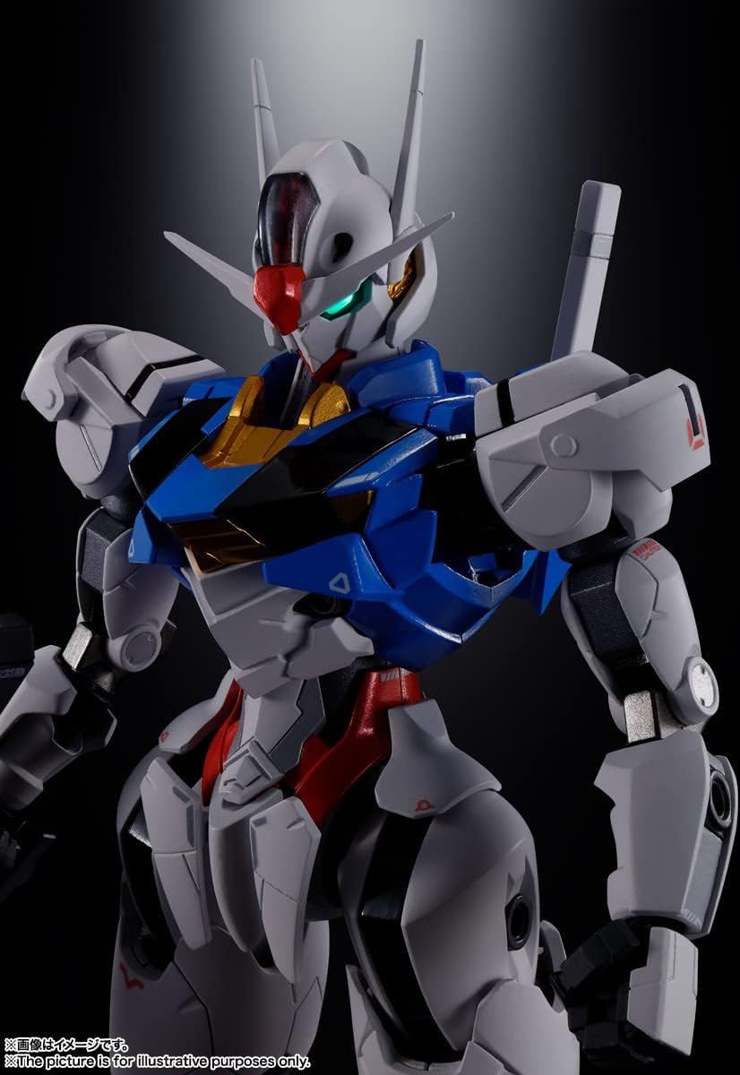 TAMASHII NATIONS - Mobile Suit Gundam: The Witch from Mercury - Gundam Aerial, Bandai Spirits Chogokin Die-Cast Metal Collectible · v6