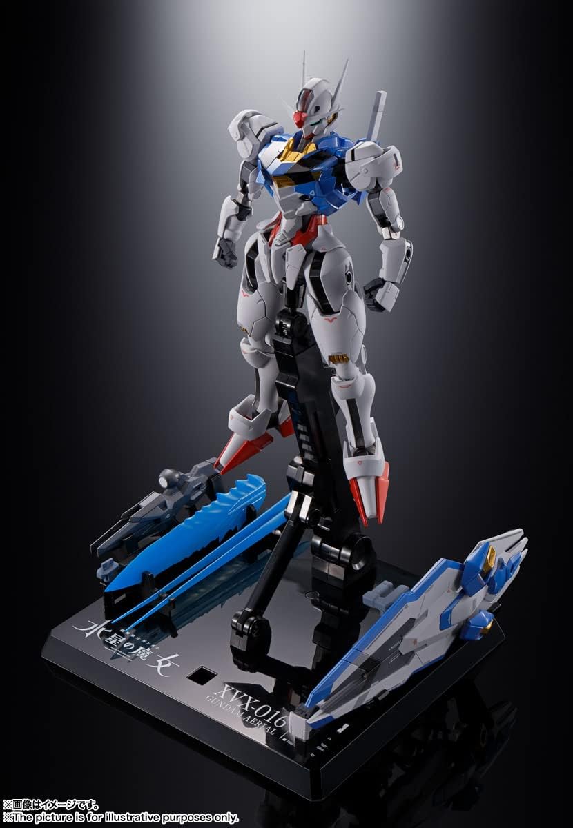 TAMASHII NATIONS - Mobile Suit Gundam: The Witch from Mercury - Gundam Aerial, Bandai Spirits Chogokin Die-Cast Metal Collectible · v6