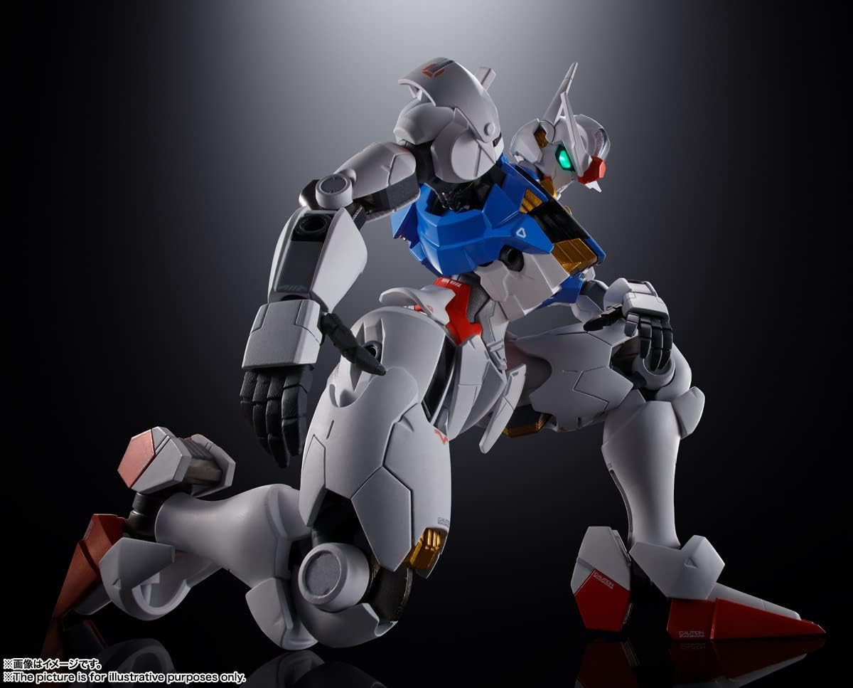TAMASHII NATIONS - Mobile Suit Gundam: The Witch from Mercury - Gundam Aerial, Bandai Spirits Chogokin Die-Cast Metal Collectible · v6