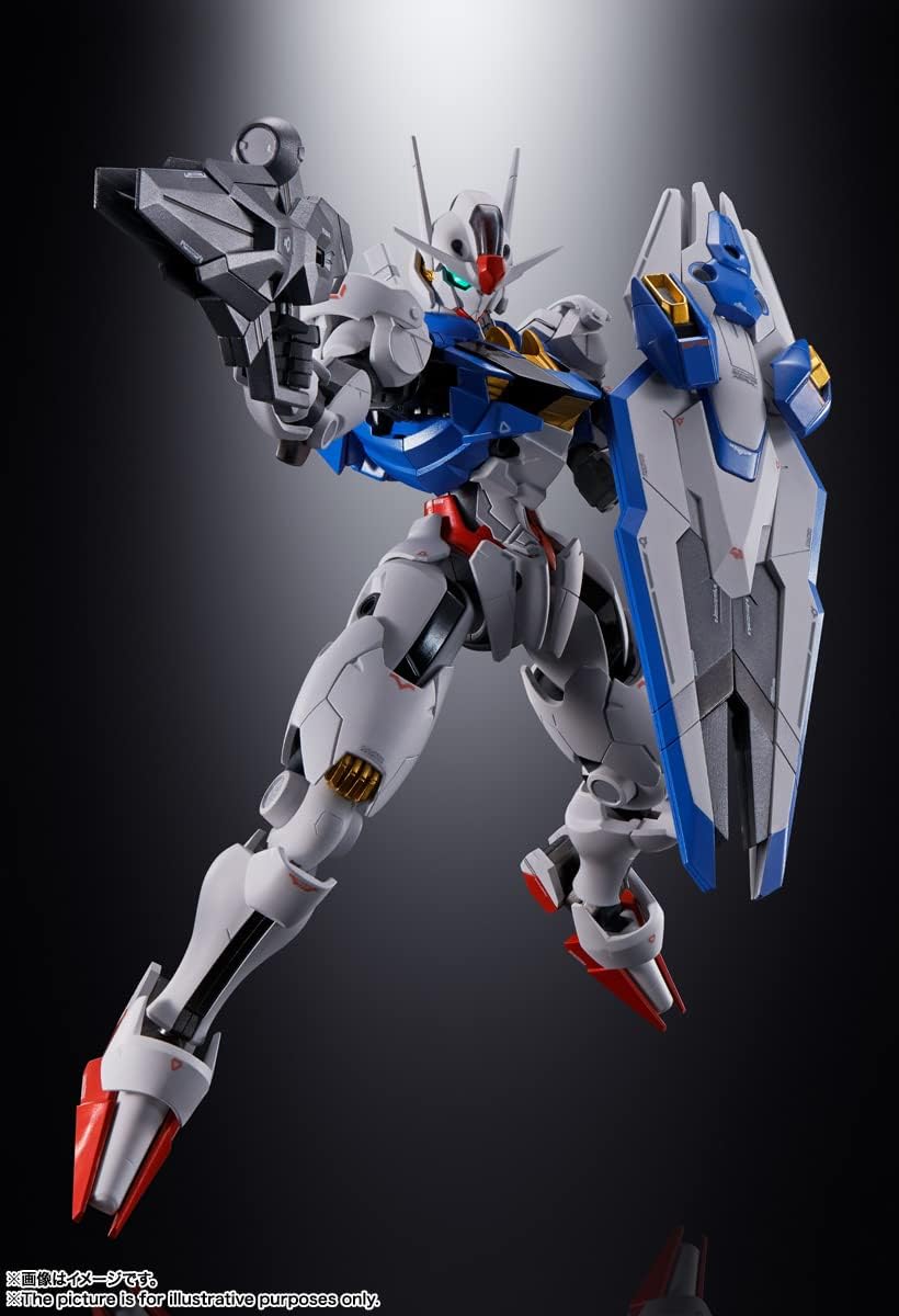 TAMASHII NATIONS - Mobile Suit Gundam: The Witch from Mercury - Gundam Aerial, Bandai Spirits Chogokin Die-Cast Metal Collectible · v6