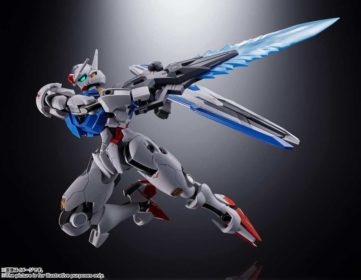 TAMASHII NATIONS - Mobile Suit Gundam: The Witch from Mercury - Gundam Aerial, Bandai Spirits Chogokin Die-Cast Metal Collectible · v6