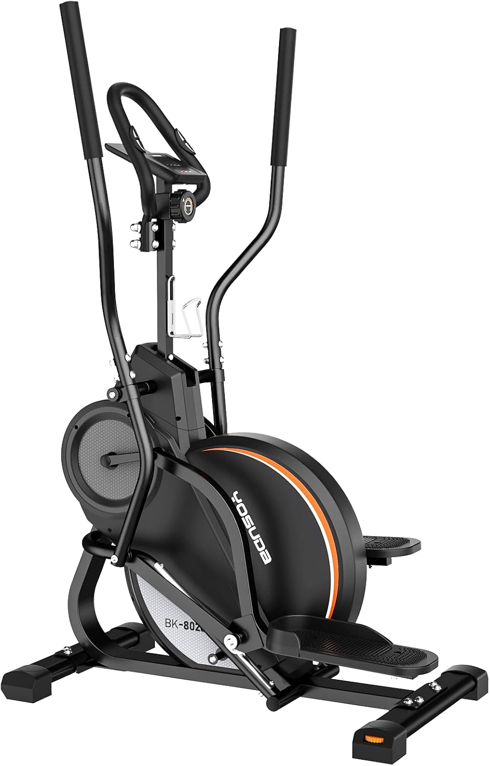 YOSUDA Pro Cardio Climber Stepping Elliptical Machine, 3-in-1 Elliptical Machine Stair Stepper Trainer, Total Body Fitness Cross Trainer with Quiet Magnetic Driving System, 16 Resistance · v3