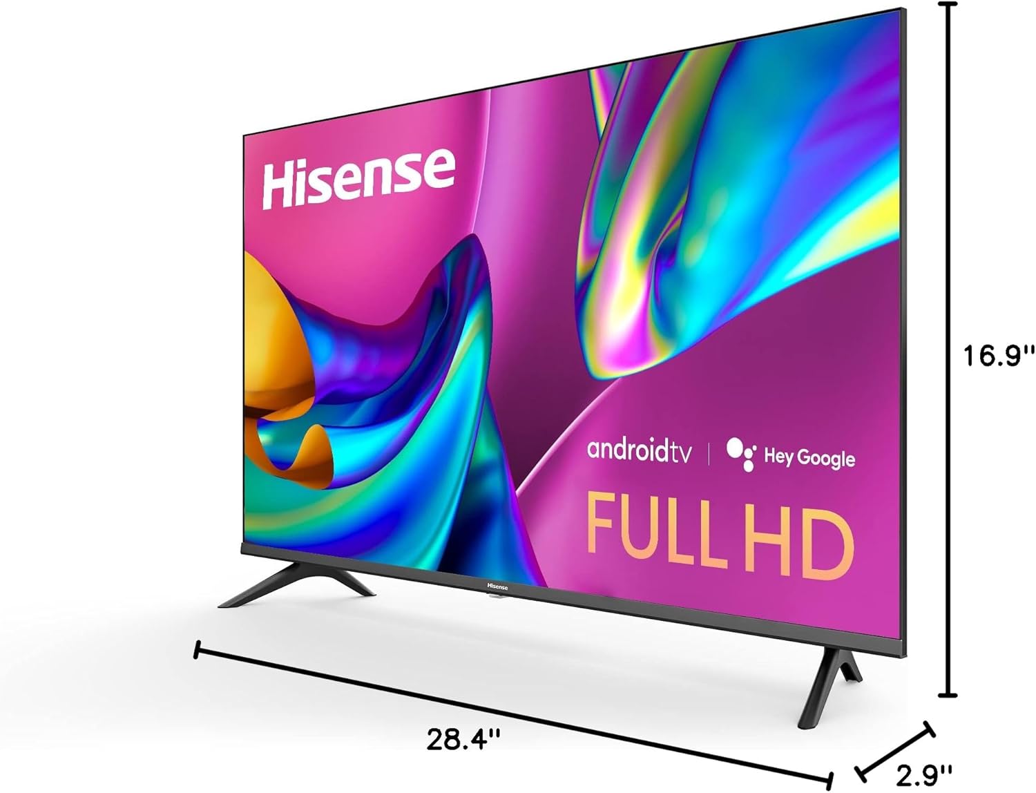 Hisense A4FH-Serie 32-Zoll-FHD 1080p-Smart-Android-Fernseher der Klasse