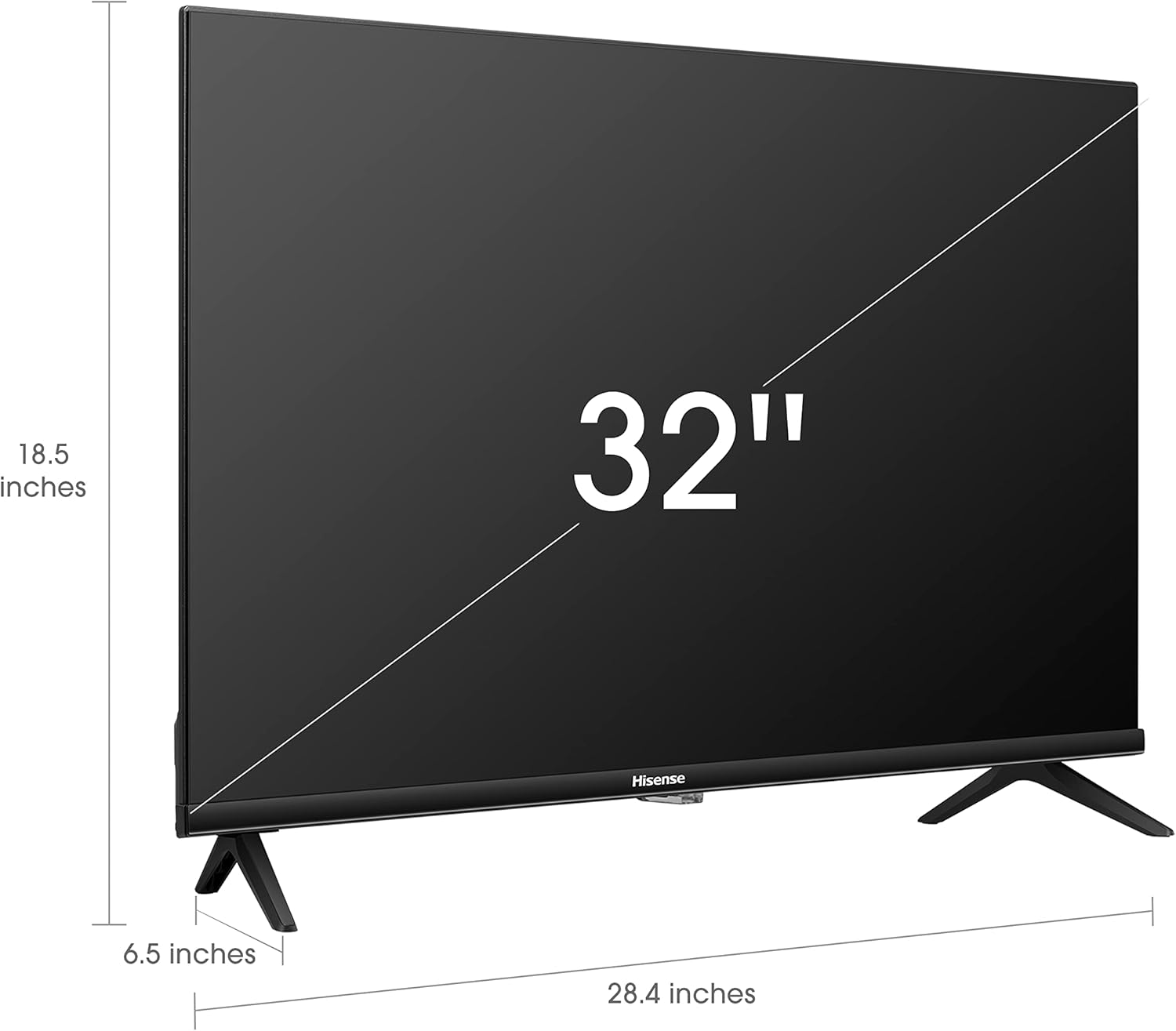 Hisense A4FH-Serie 32-Zoll-FHD 1080p-Smart-Android-Fernseher der Klasse