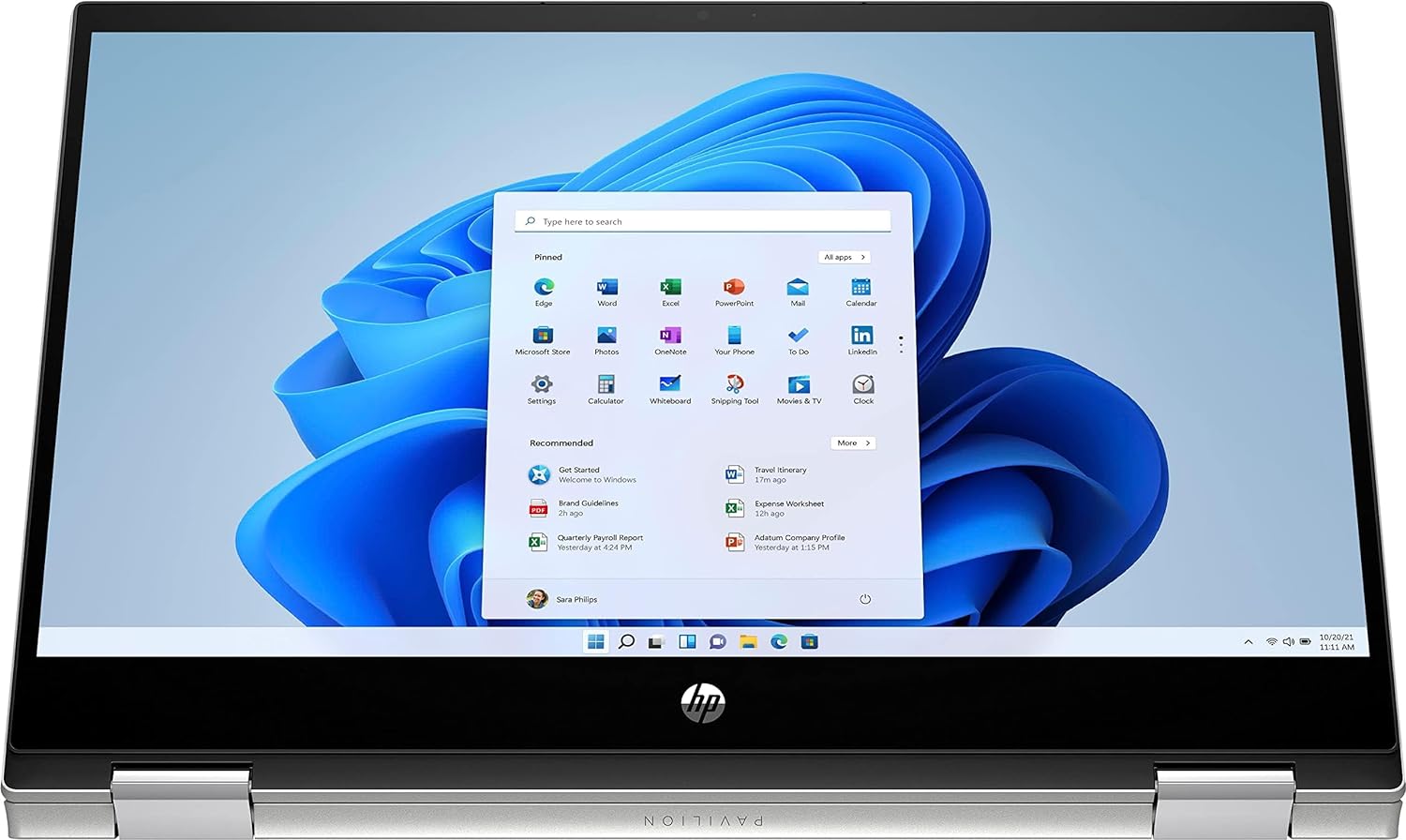 2022 HP Pavilion x360 2-in-1 14インチ タッチスクリーン ノートパソコン、第12世代 Intel 10コア i5-1235U、Iris Xe グラフィックス、8GB DDR4 RAM、512GB PCIE SSD、指紋認証、バックライト付きキーボード、スタイラスペン、Win 11 Home、シルバー