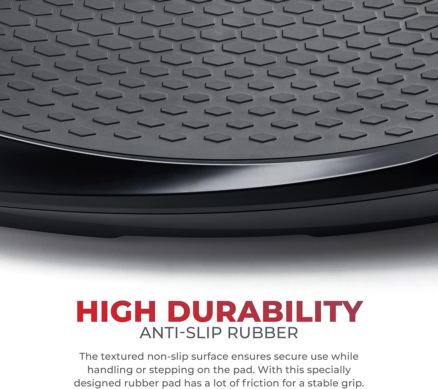 Sunny Health  Fitness Vibration Plate Exercise Machine, Full Body Vibrate Platform for Lymphatic Drainage with Multiple Speeds and Modes, Vibrating Plate Machine for Tension Relief amp; Weight Loss