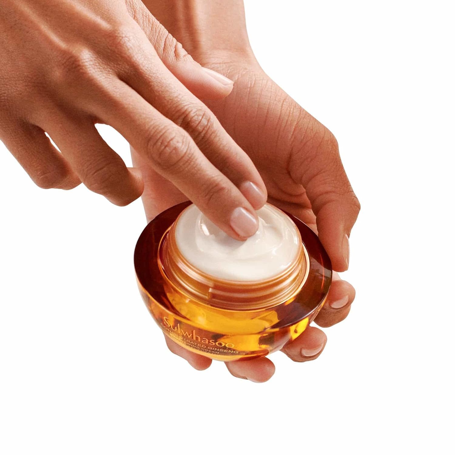 Sulwhasoo Concentrated Ginseng Renewing Cream - Korean Anti-Aging Skincare, Improves the Look of Wrinkles and Firmness, Ginseng, Peptides, and Squalane, Firming Cream · v9