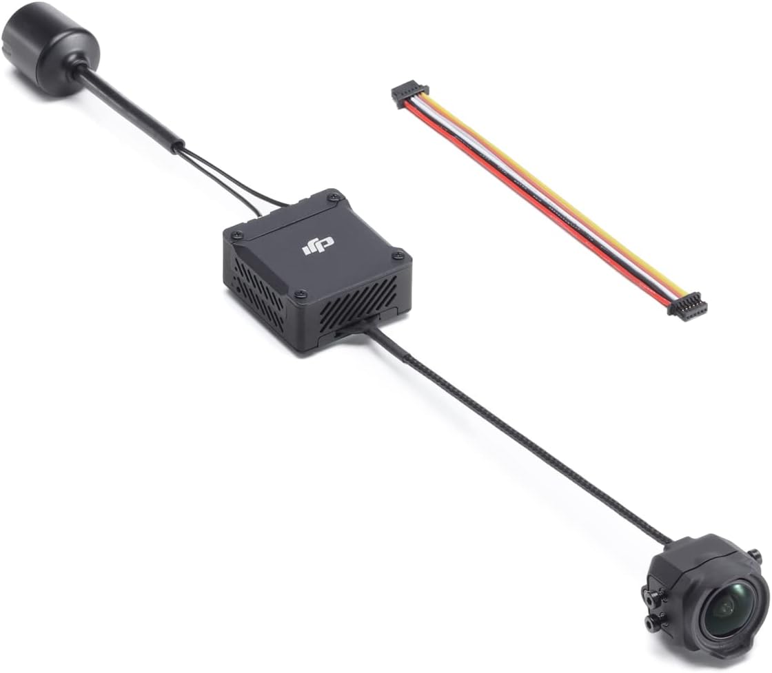 Unit Udara DJI O3 untuk Drone FPV, Sistem Transmisi Digital, Jangkauan Maksimum 10 km, Transmisi Video H.265 1080p/100fps