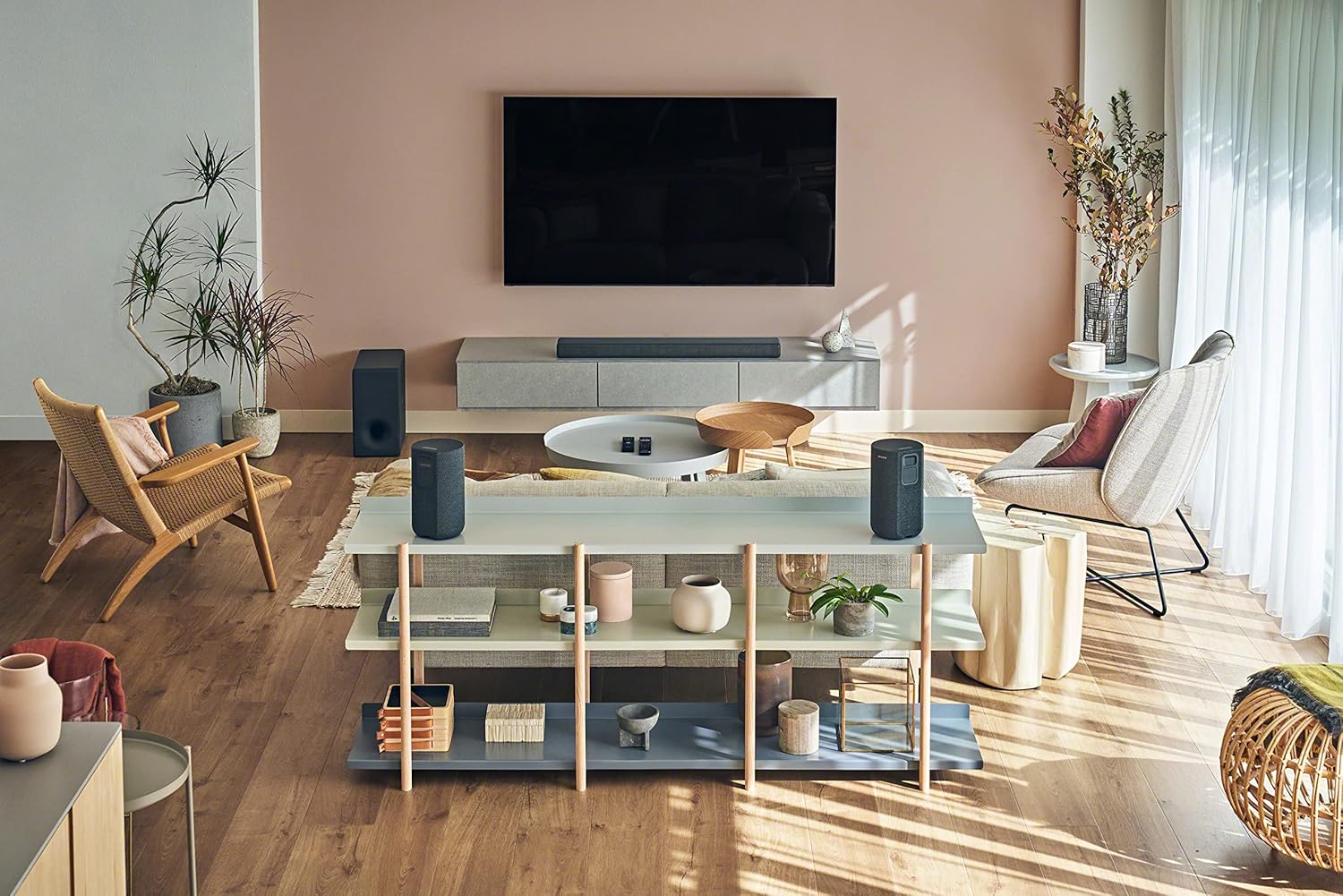 Sony HT-A3000 3.1 kênh Dolby Atmos Soundbar SA-SW3 Loa siêu trầm không dây Loa sau không dây SA-RS5