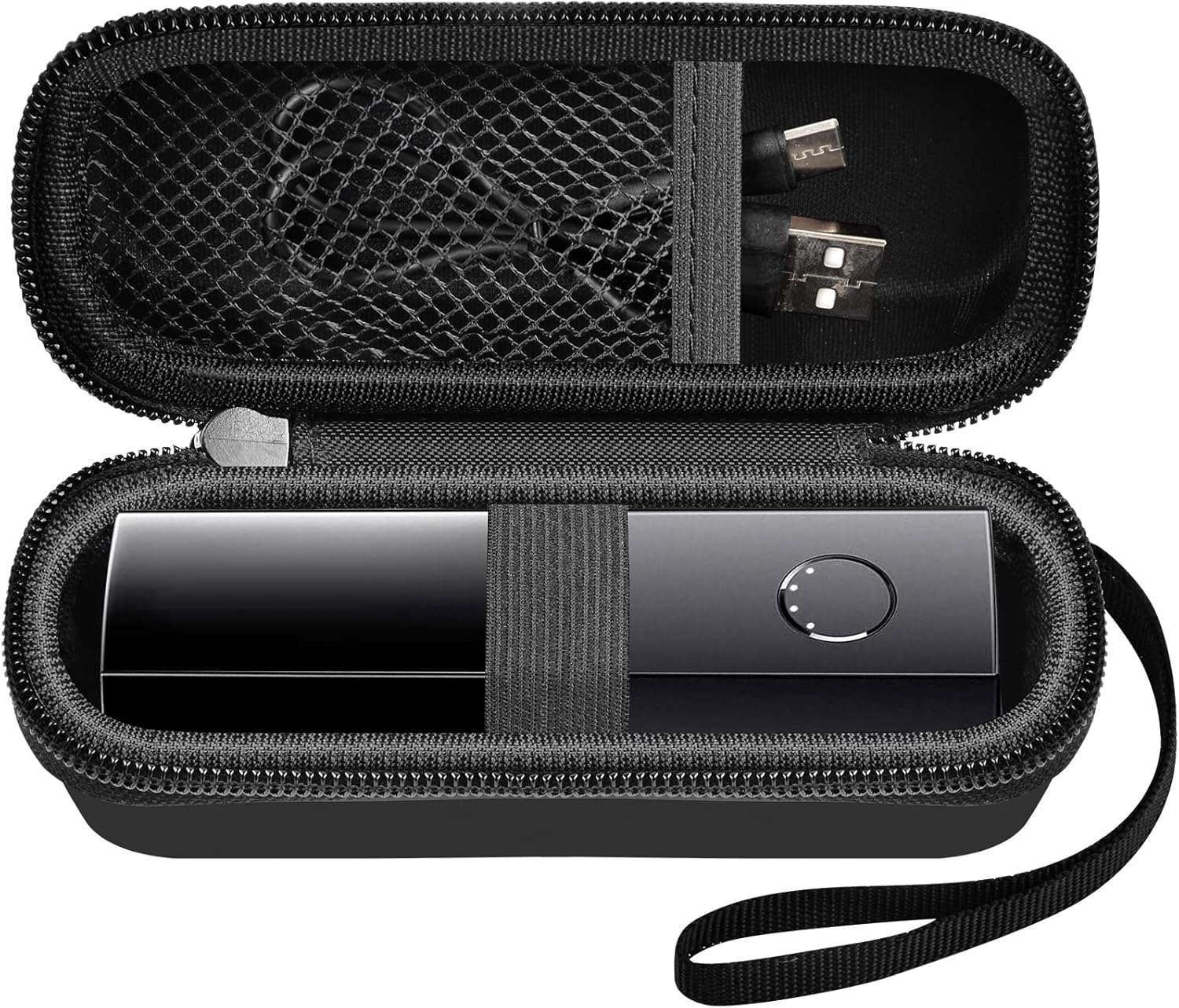 Anker Taşınabilir Şarj Cihazı ile Uyumlu Kılıf, 511 Güç Bankası 5,000mAh için Saklama Çantası, iPhone/Cep Telefonu Güç Dağıtımı için Organizatör, Apple Watch için Pil Paketi Tutucu, AirPods için - Sadece Kılıf