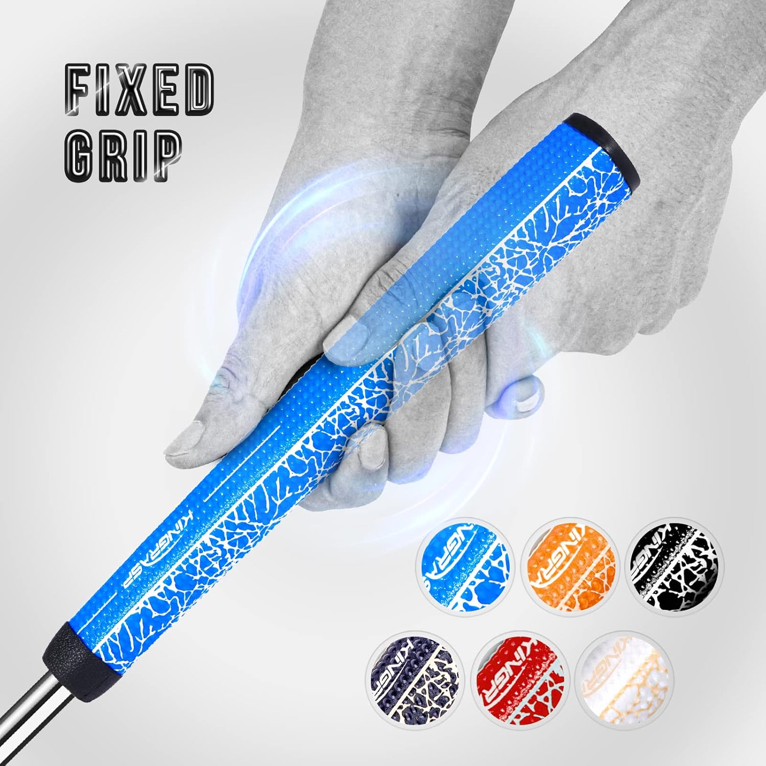 Golf Ultra-lightputter Grip | Gun-Shaped Putter Grip Gun-Shaped Non-Slip Grip,Lightweight and Comfortable Golf Grips 6 Colors to Choose from · v3