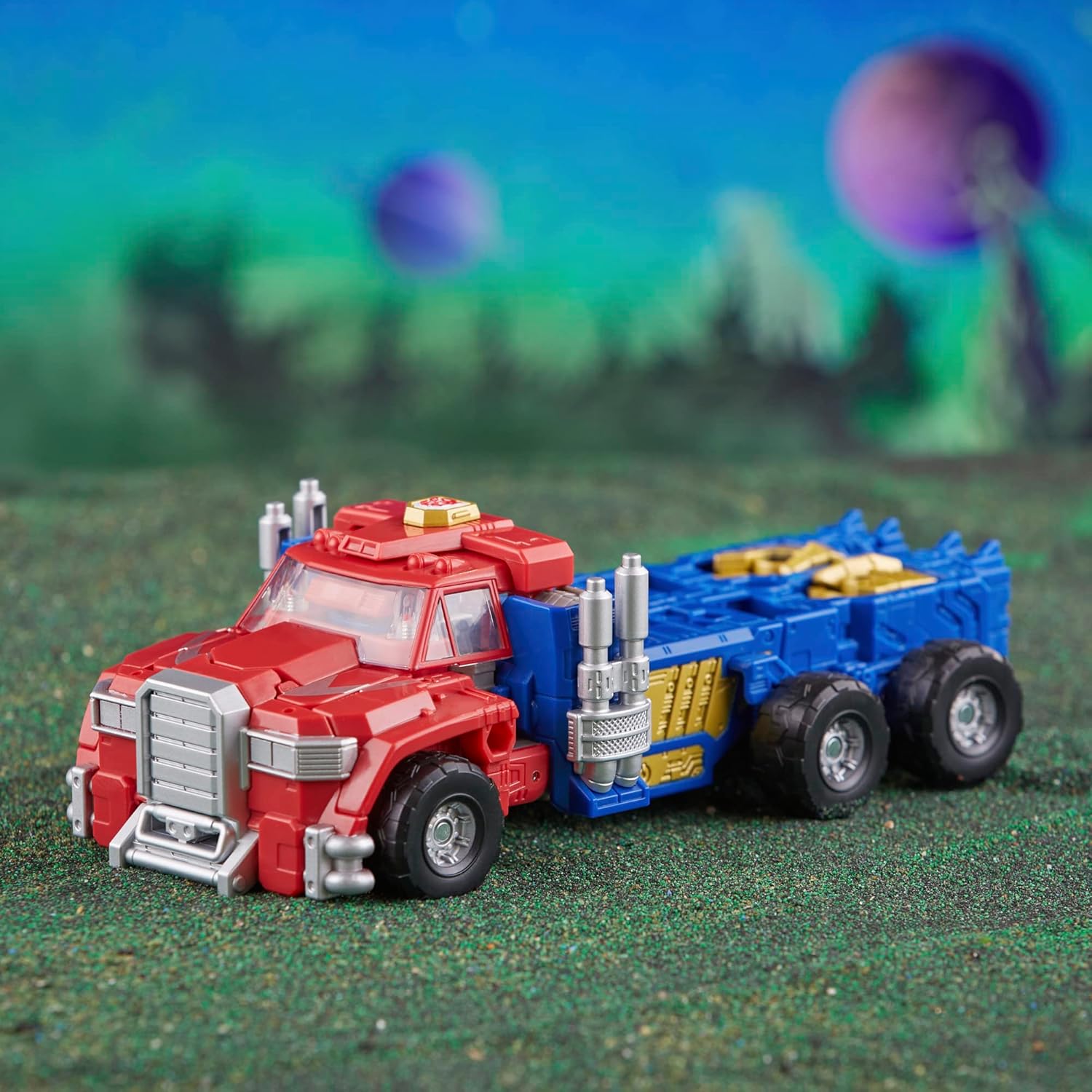 Giocattolo Transformers Toys Legacy Evolution Commander Armada Universe Optimus Prime, 7,5 pollici, action figure per ragazzi e ragazze dagli 8 anni in su