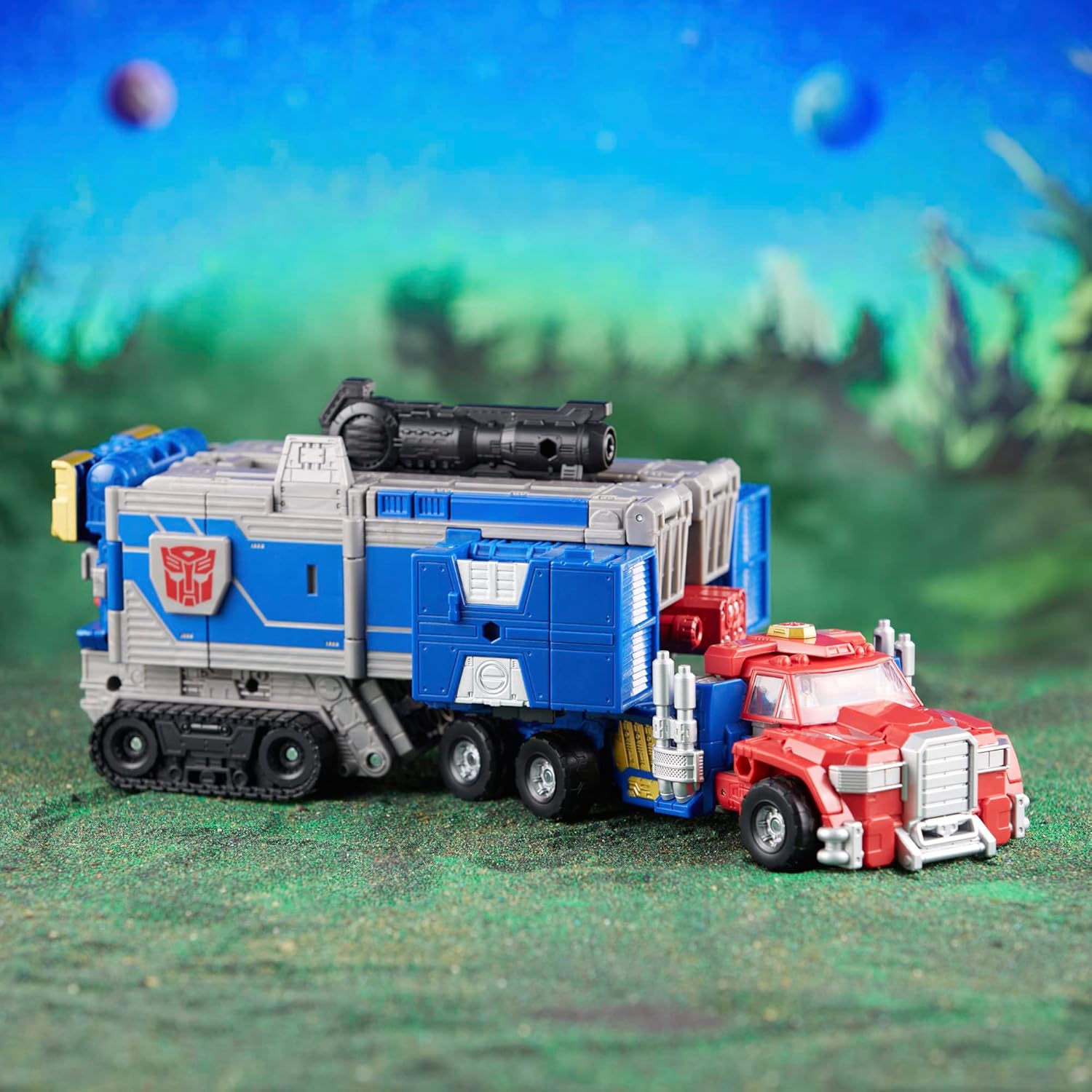Giocattolo Transformers Toys Legacy Evolution Commander Armada Universe Optimus Prime, 7,5 pollici, action figure per ragazzi e ragazze dagli 8 anni in su