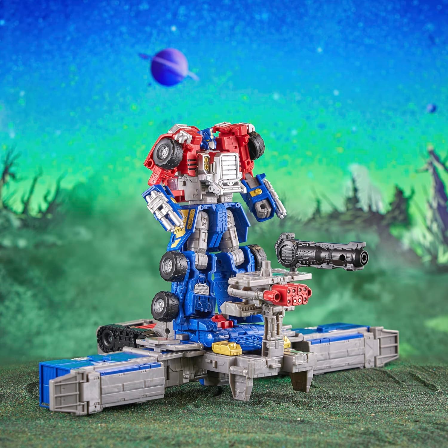 Giocattolo Transformers Toys Legacy Evolution Commander Armada Universe Optimus Prime, 7,5 pollici, action figure per ragazzi e ragazze dagli 8 anni in su