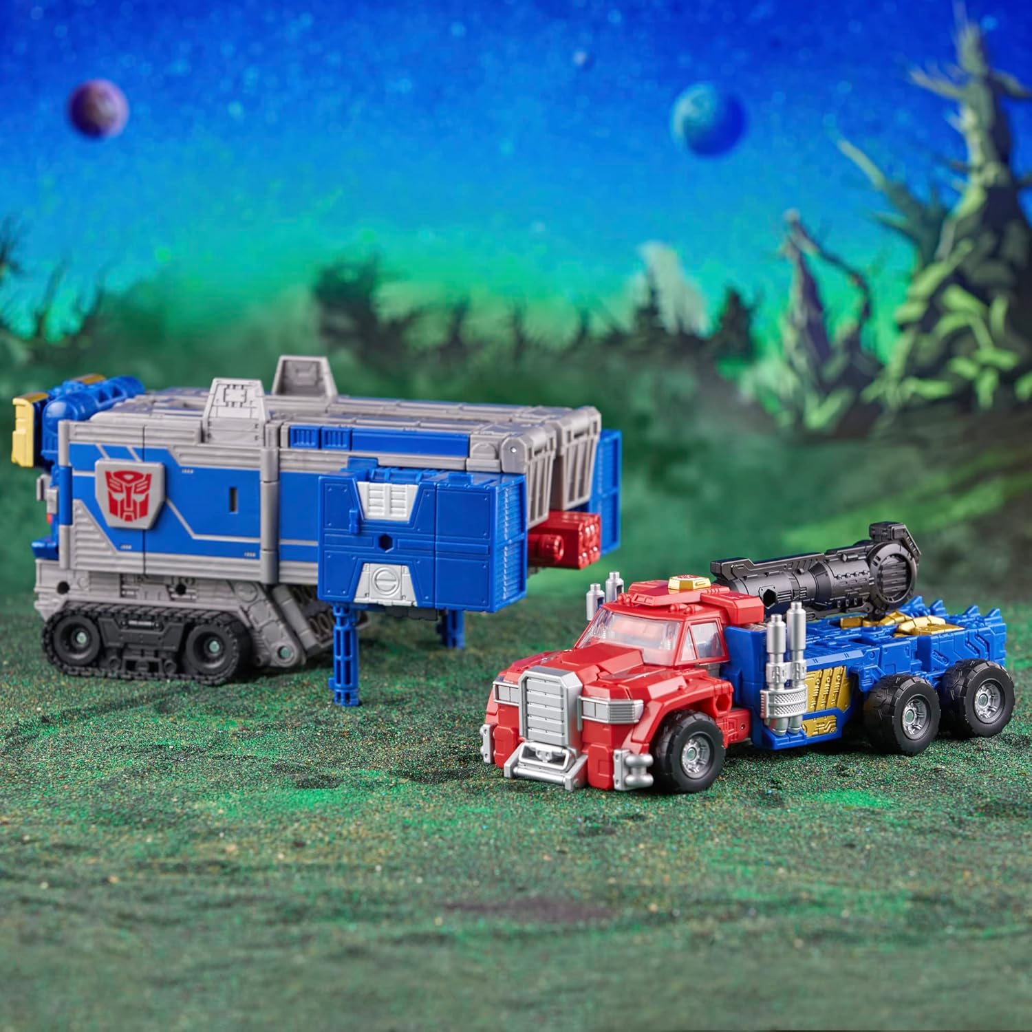 Giocattolo Transformers Toys Legacy Evolution Commander Armada Universe Optimus Prime, 7,5 pollici, action figure per ragazzi e ragazze dagli 8 anni in su