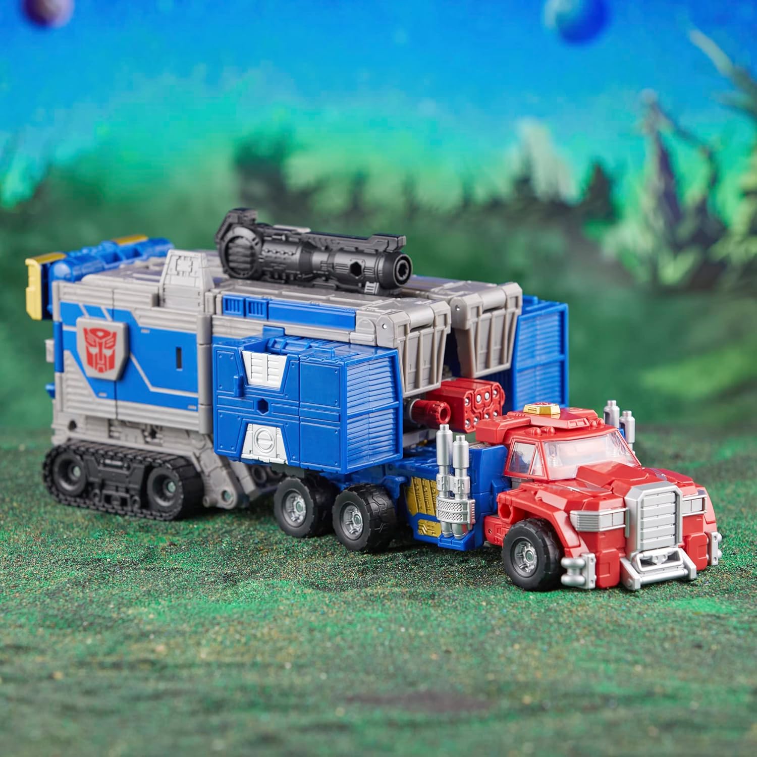 Giocattolo Transformers Toys Legacy Evolution Commander Armada Universe Optimus Prime, 7,5 pollici, action figure per ragazzi e ragazze dagli 8 anni in su