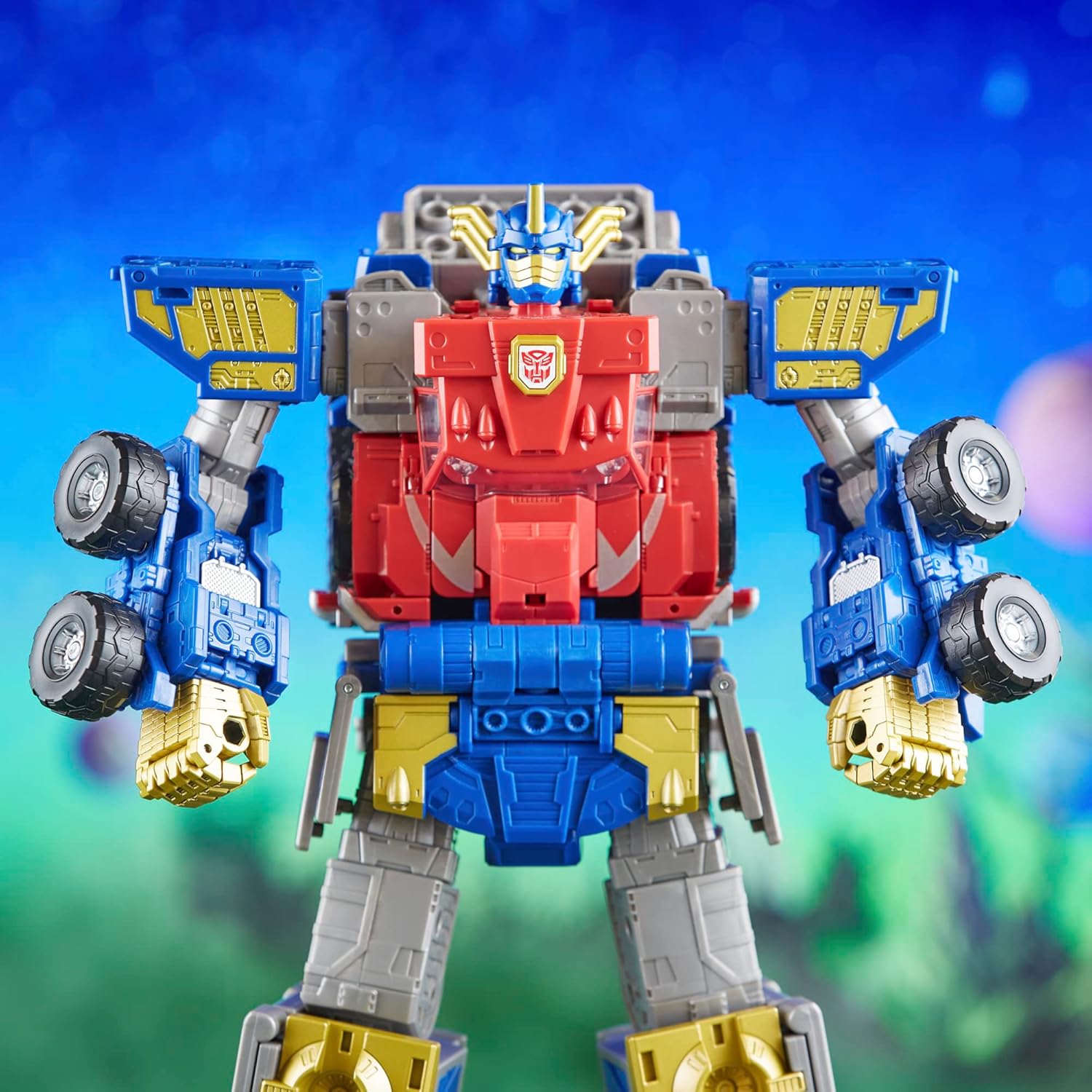 Giocattolo Transformers Toys Legacy Evolution Commander Armada Universe Optimus Prime, 7,5 pollici, action figure per ragazzi e ragazze dagli 8 anni in su