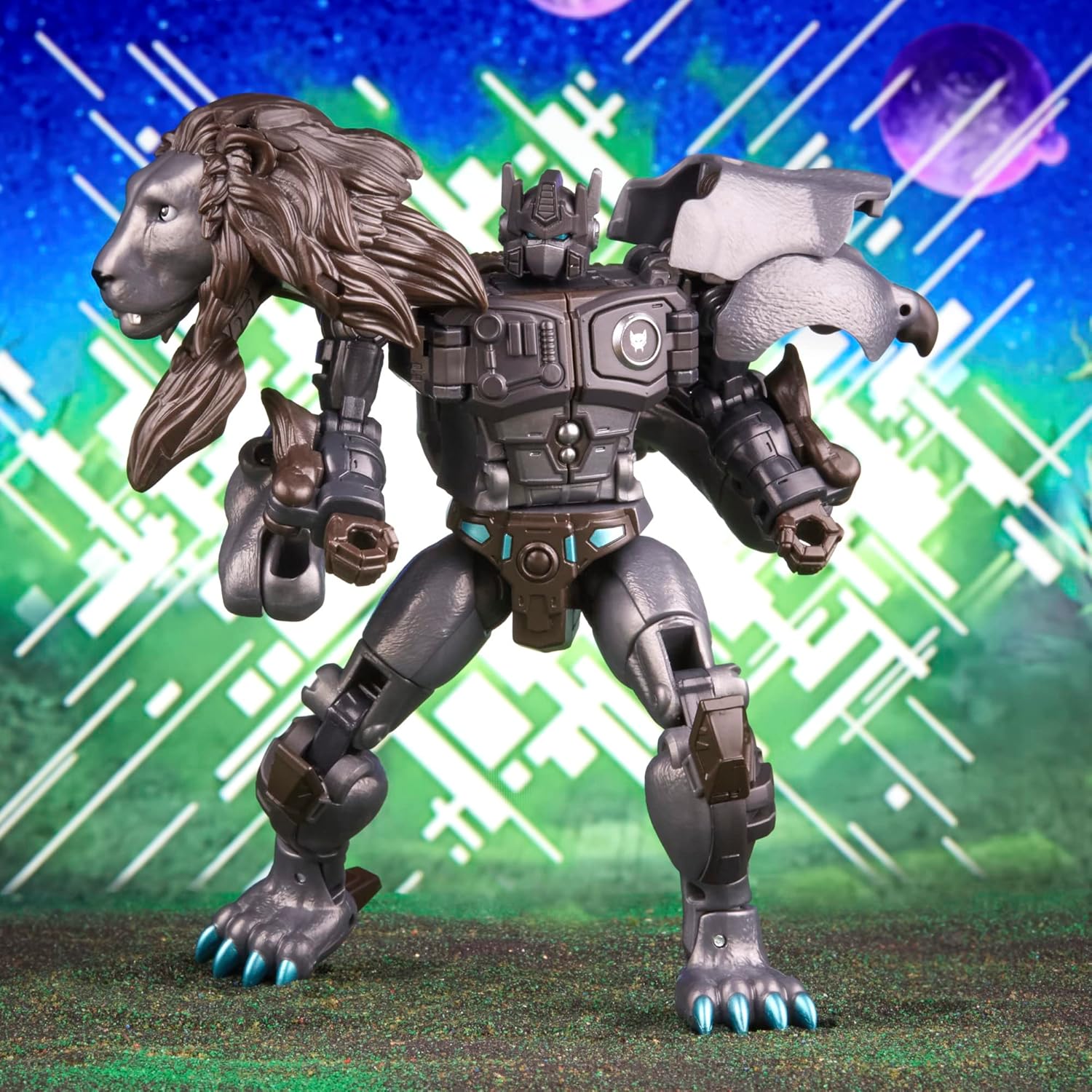 Giocattolo Transformers Toys Legacy Evolution Voyager Nemesis Leo Prime, 7 pollici, action figure per ragazzi e ragazze dagli 8 anni in su