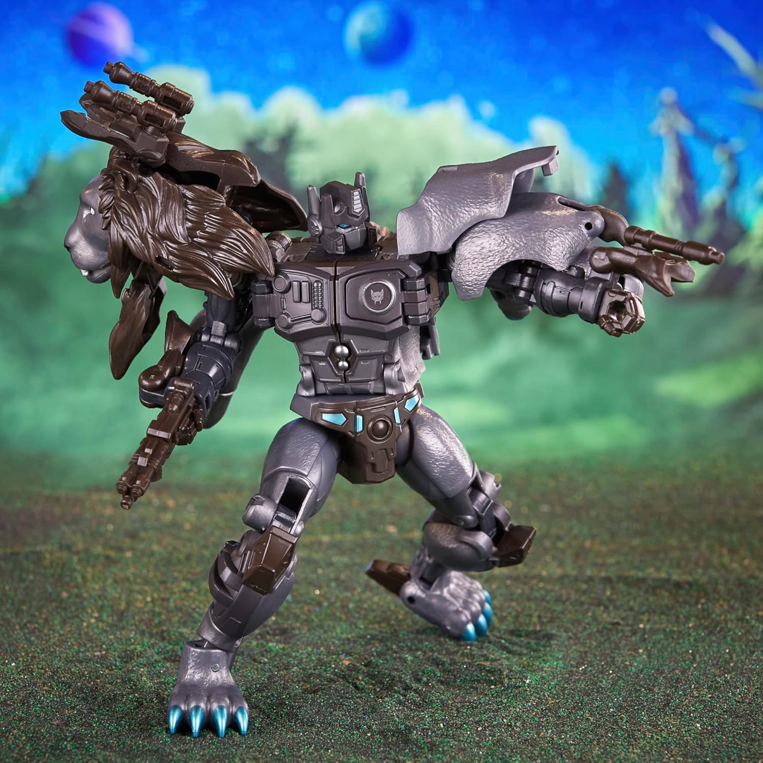 Giocattolo Transformers Toys Legacy Evolution Voyager Nemesis Leo Prime, 7 pollici, action figure per ragazzi e ragazze dagli 8 anni in su