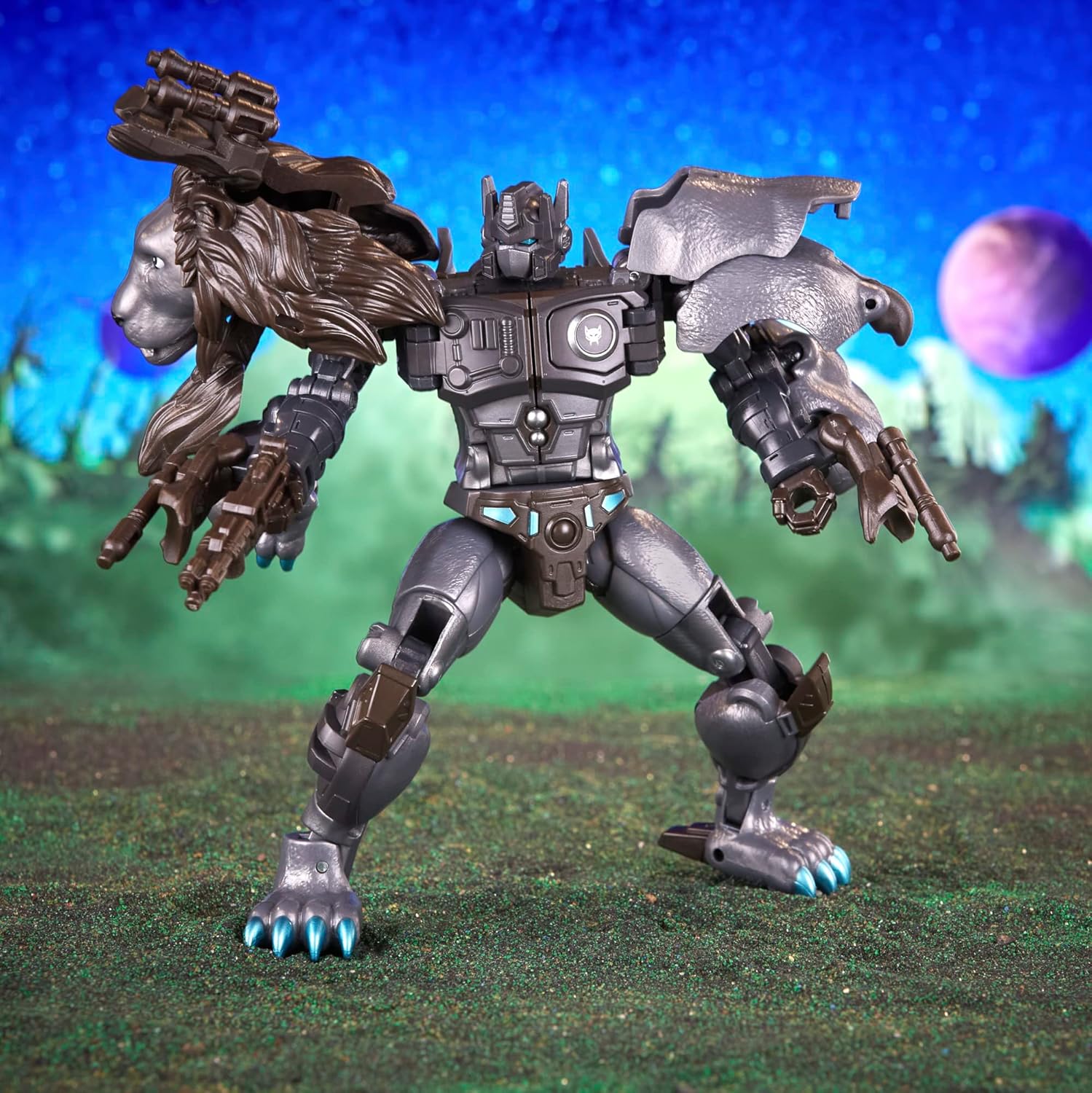 Giocattolo Transformers Toys Legacy Evolution Voyager Nemesis Leo Prime, 7 pollici, action figure per ragazzi e ragazze dagli 8 anni in su