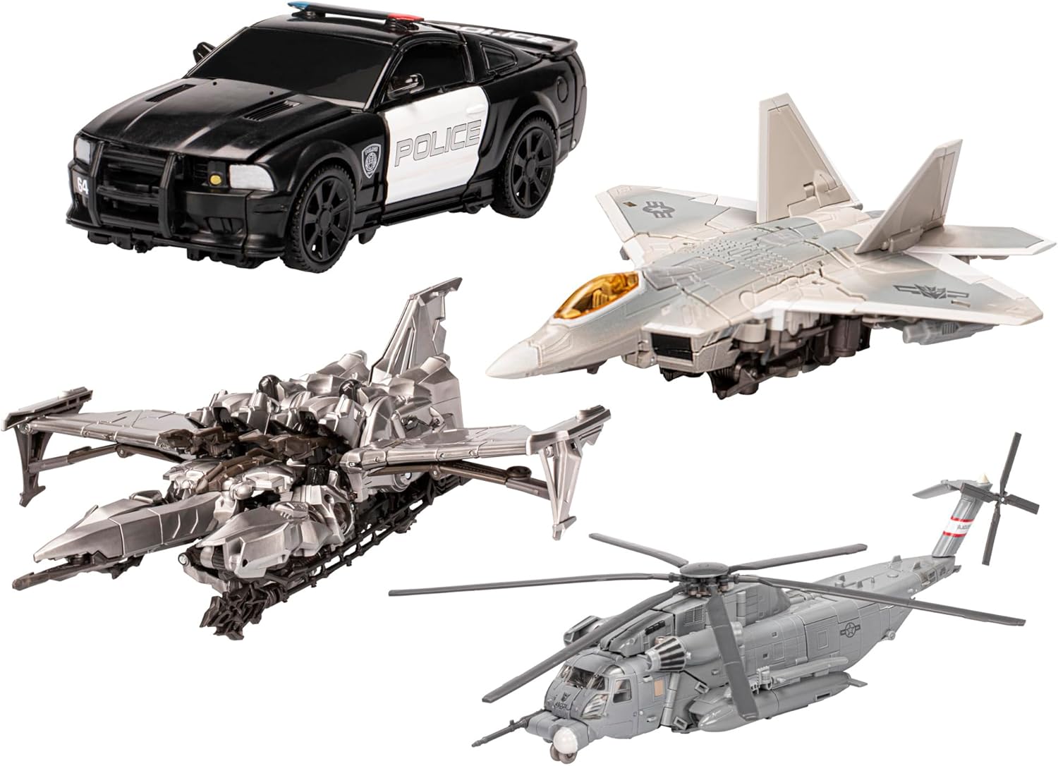 Transformers Toys Studio Series Movie 1 15° anniversario Decepticon Multipack, con 4 action figure per ragazzi e ragazze dagli 8 anni in su (esclusiva Amazon)