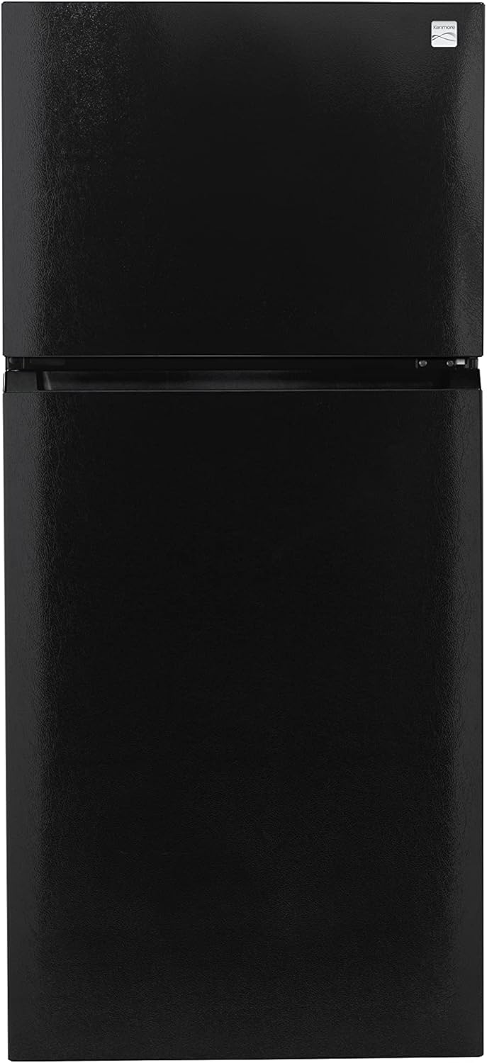 Kenmore 60499 Top Freezer Refrigerator, Black