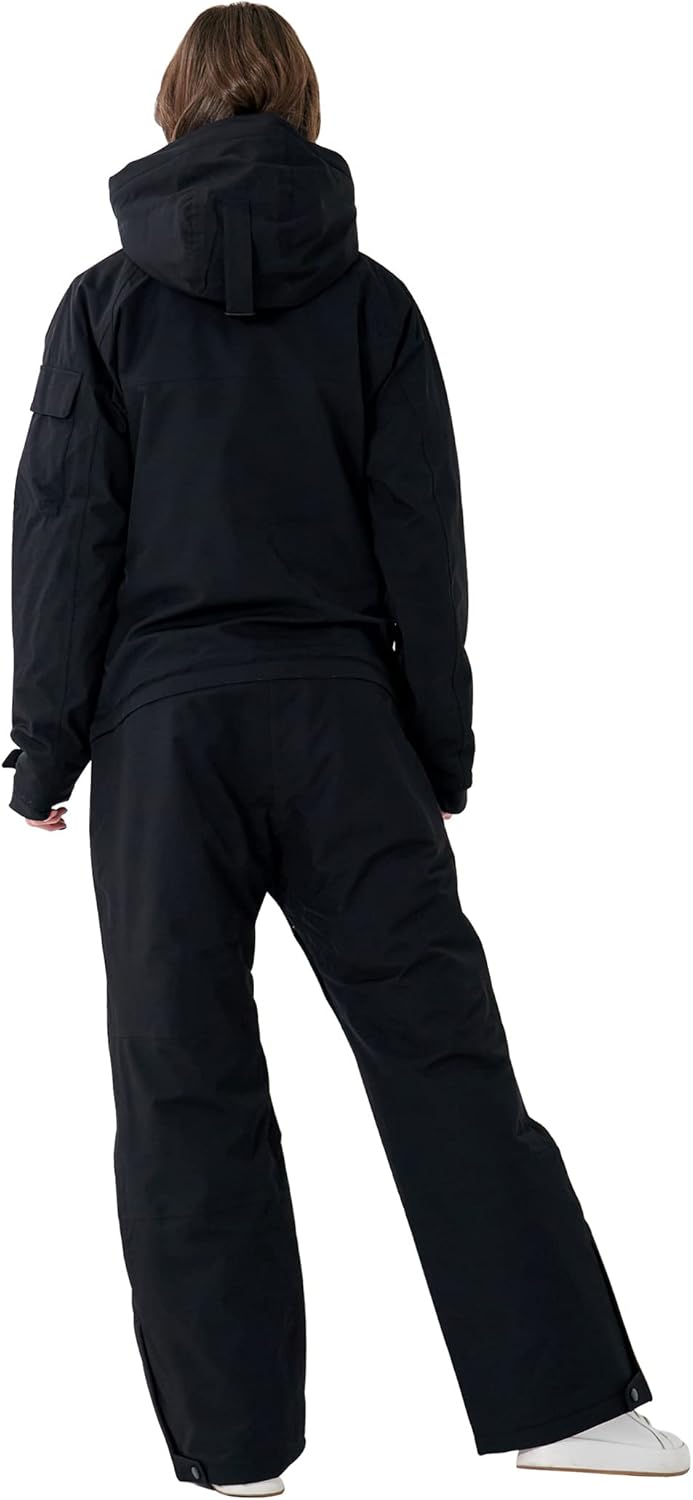 Einteilige Skianzüge für Damen, wasserdichte Skioveralls, Winter-Onesies, Schneeanzüge, Snowboard-Overalls für Schneesport