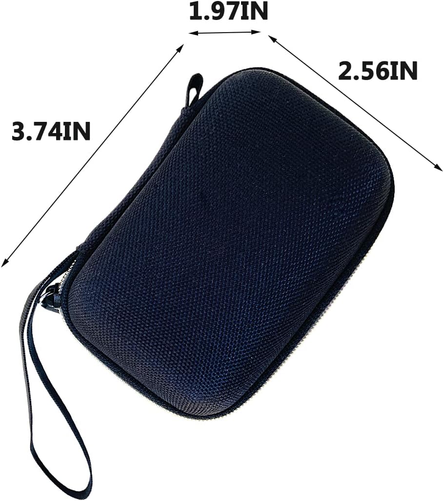 JCHPINE Protective Carrying Case for iWALK Portable Charger Ultra-Compact Power Bank Accessories (Black Case Only)