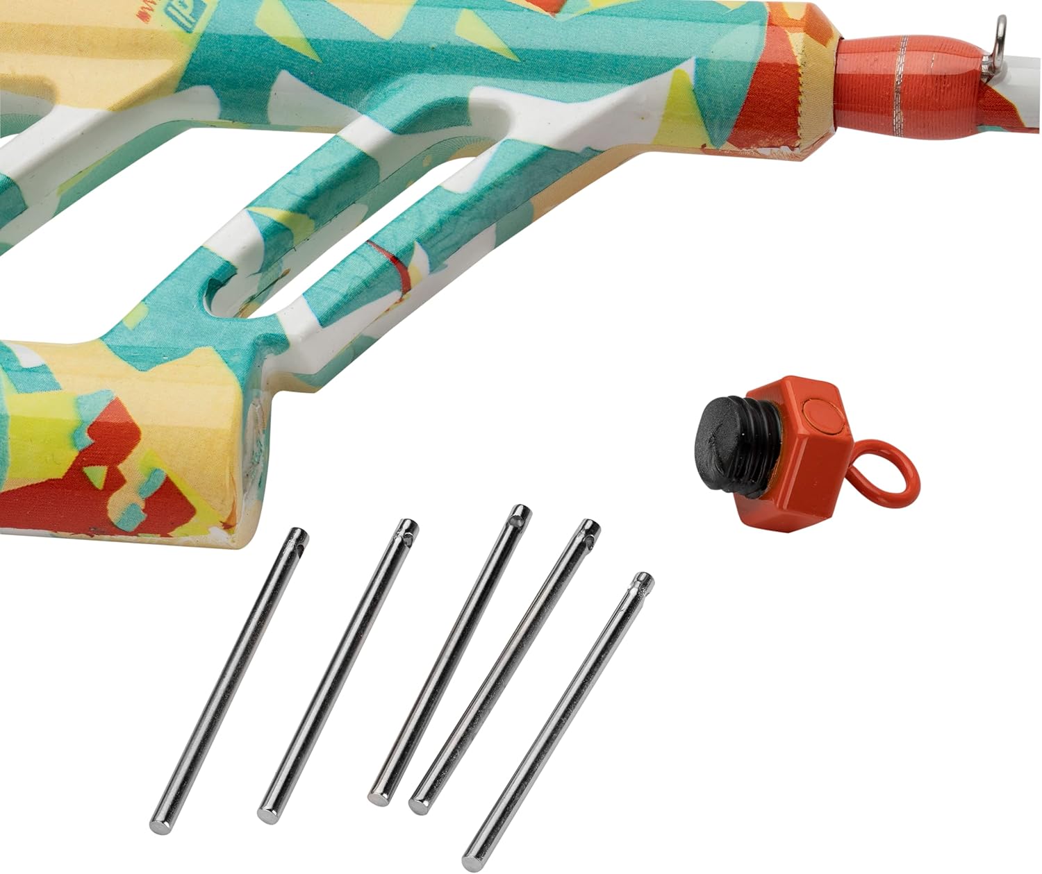 Profishiency Krazy Pocket Combo | 30-Zoll-Teleskoprute aus Glasfaser ohne Verheddern | Micro-Spincast-Rolle mit einem Übersetzungsverhältnis von 4, 1:1 | Vorgespult mit 6-Pfund-Schnur