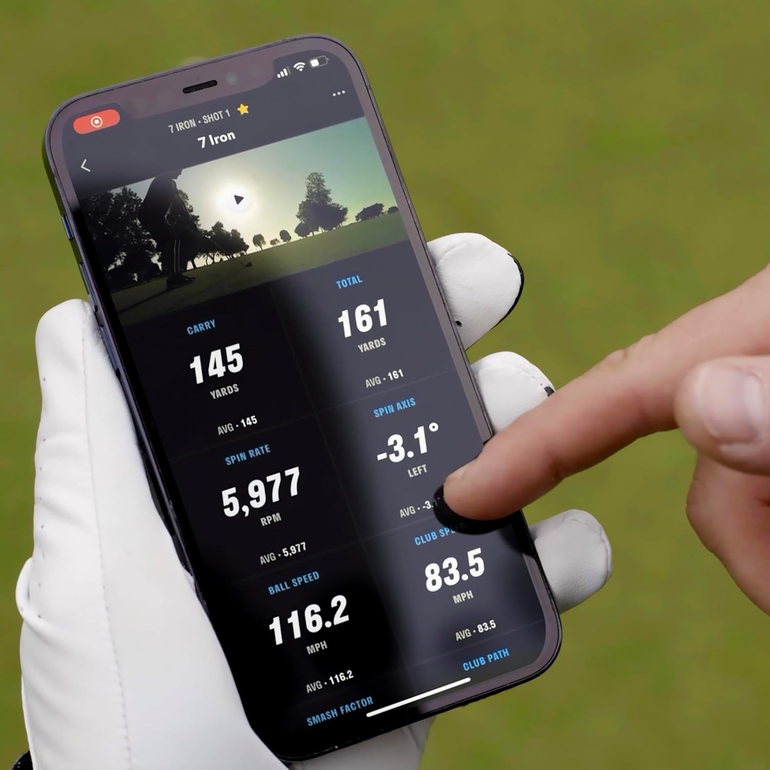 Bộ dụng cụ chơi golf Full Swing di động ngoài trời trong nhà - Đã được Tiger Woods kiểm tra và tin dùng