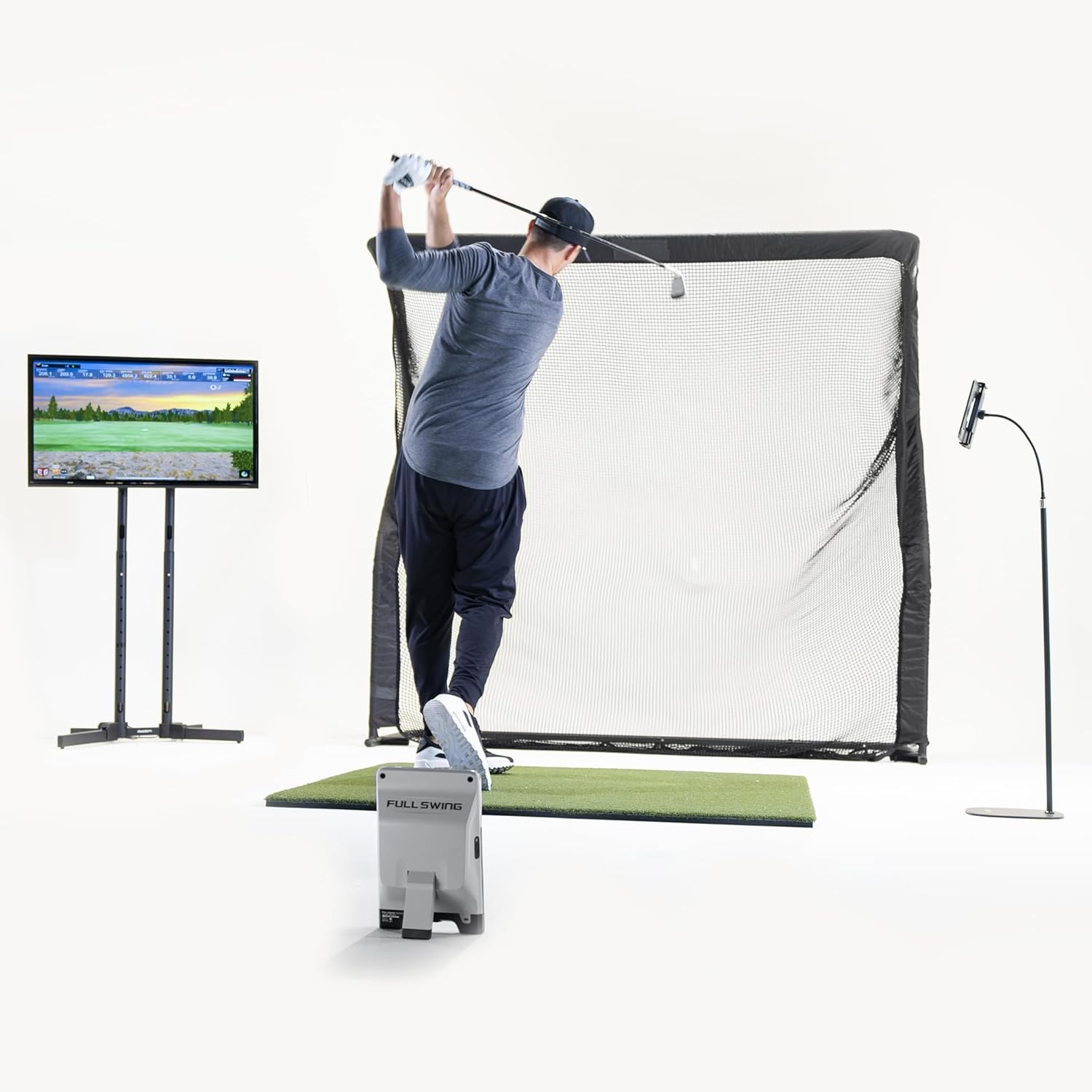 Bộ dụng cụ chơi golf Full Swing di động ngoài trời trong nhà - Đã được Tiger Woods kiểm tra và tin dùng