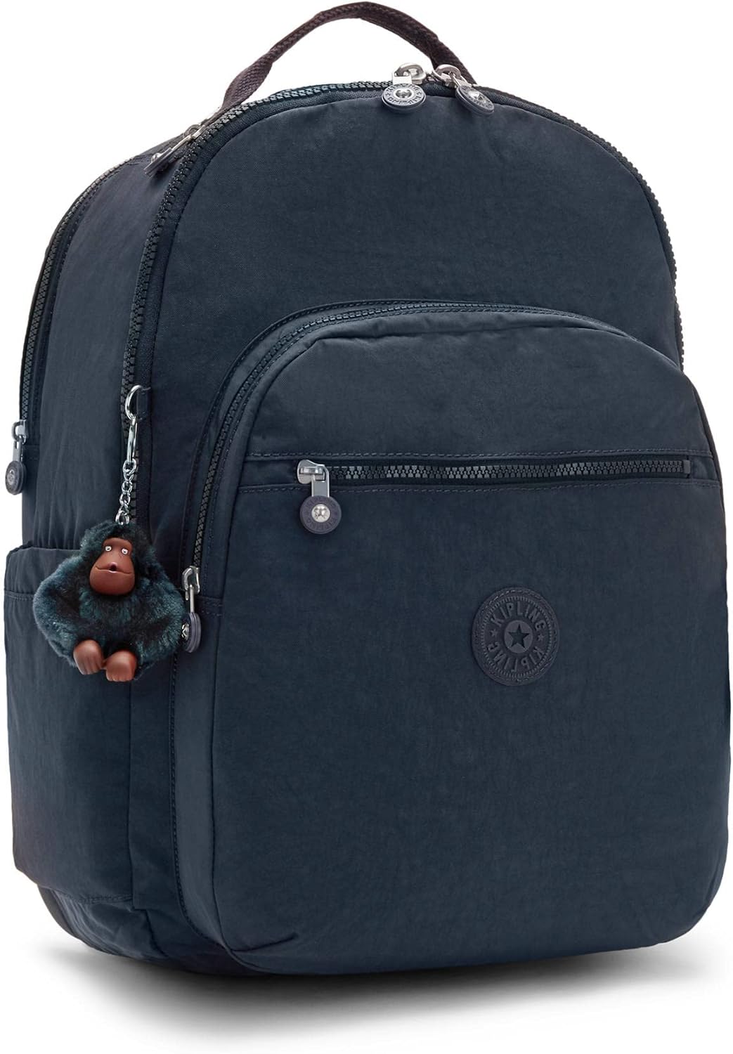 Kipling Seoul, extragroßer 17-Zoll-Laptop-Rucksack für Damen, robust, geräumig, mit gepolsterten Schultergurten, Tasche