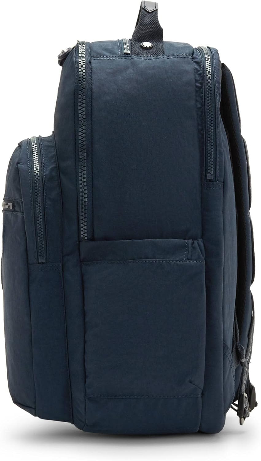 Kipling Seoul, extragroßer 17-Zoll-Laptop-Rucksack für Damen, robust, geräumig, mit gepolsterten Schultergurten, Tasche
