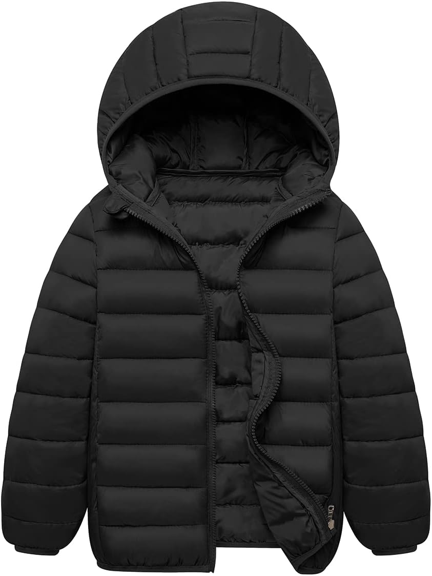 childrens down jacket boys and girls Spring autumn jacket cold windproof hooded ski warm jacket