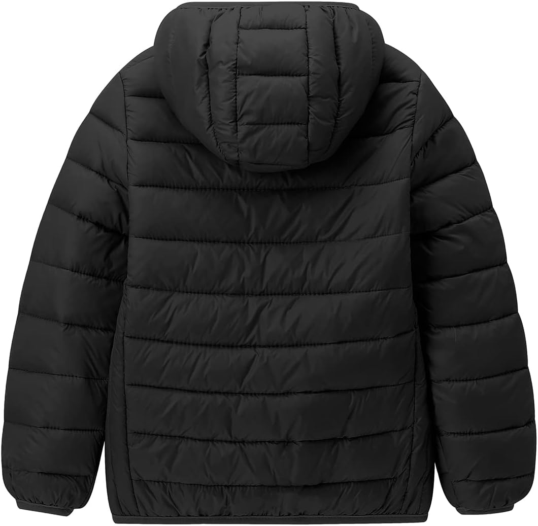 childrens down jacket boys and girls Spring autumn jacket cold windproof hooded ski warm jacket