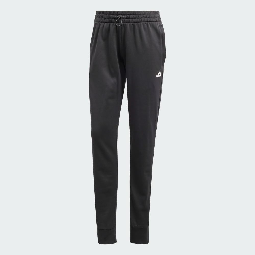 Adidas Damskie spodnie z polaru Aeroready Game and Go Regular Stożkowe