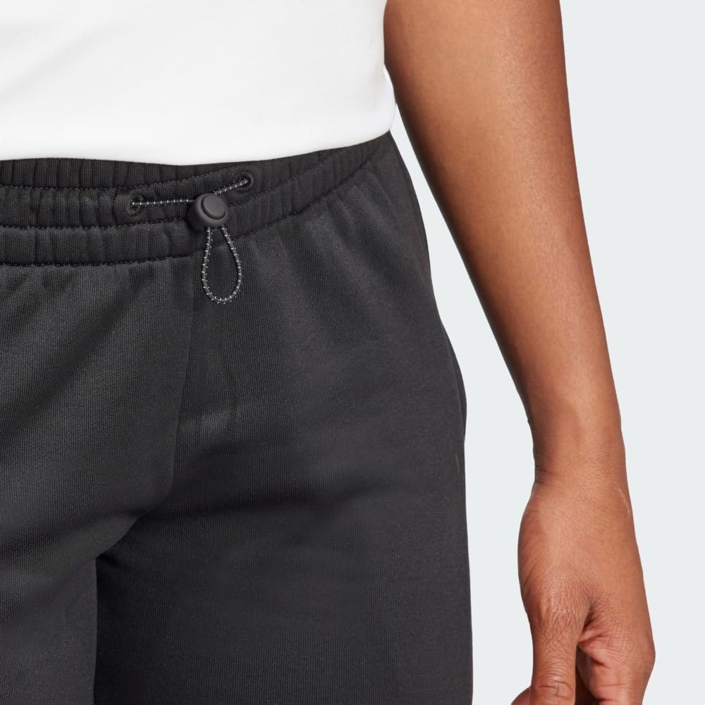 Adidas Damskie spodnie z polaru Aeroready Game and Go Regular Stożkowe