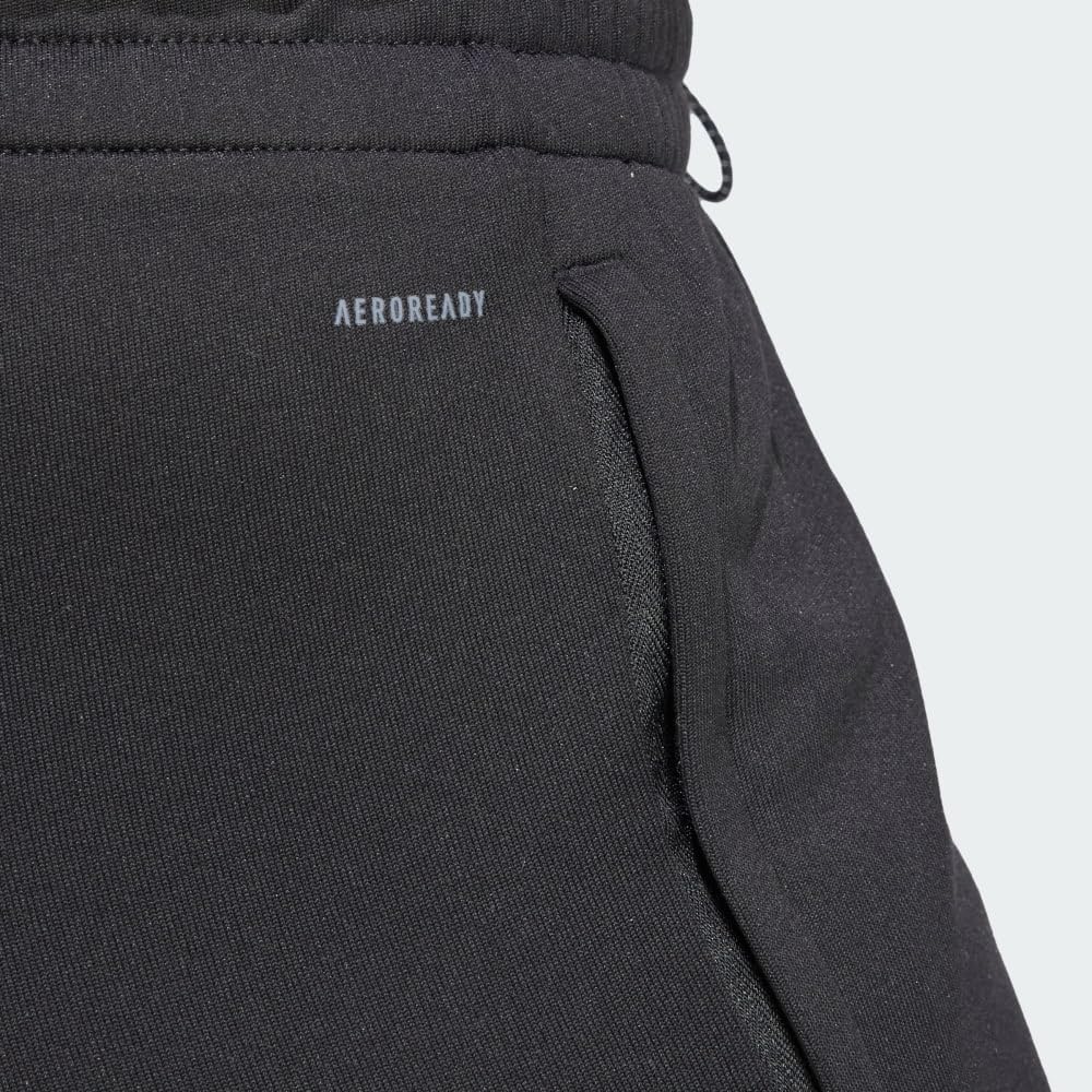 Adidas Damskie spodnie z polaru Aeroready Game and Go Regular Stożkowe